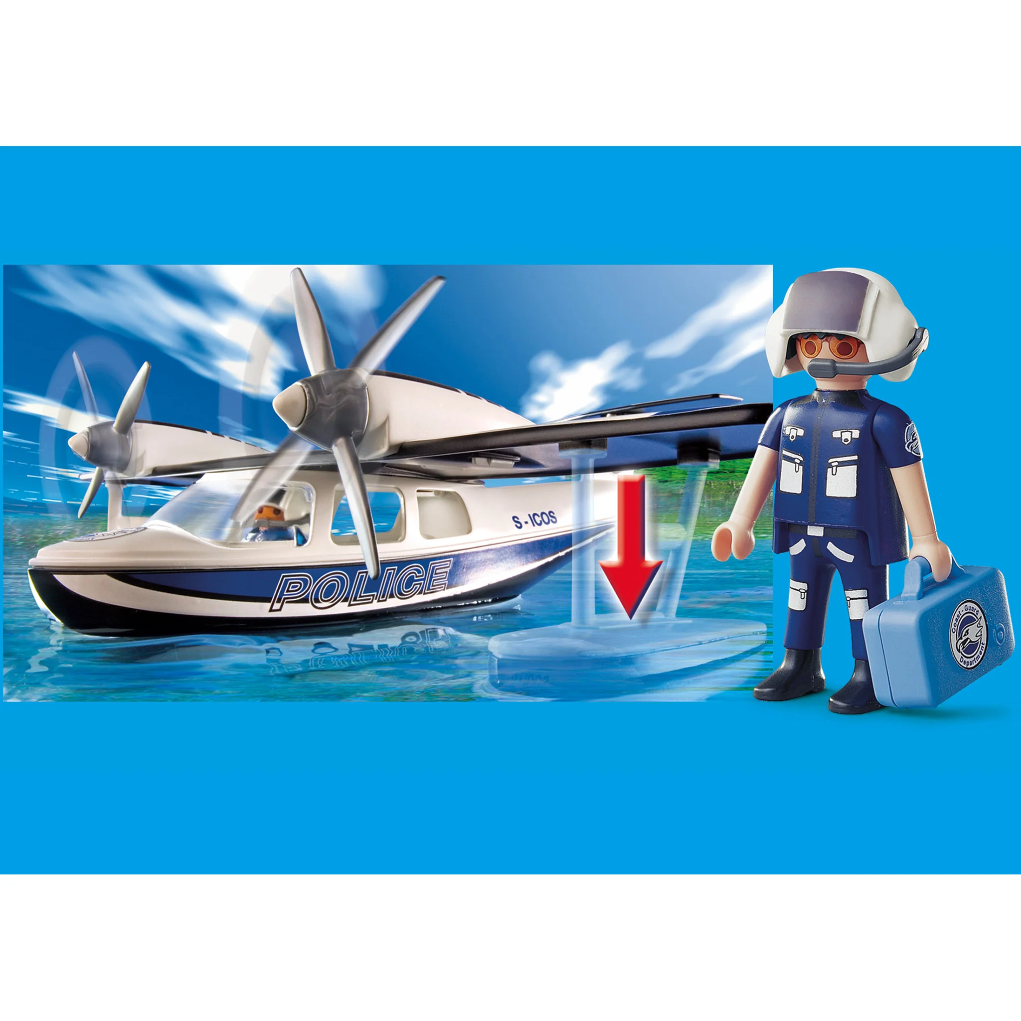 Playmobil Police Seaplane - Image 5