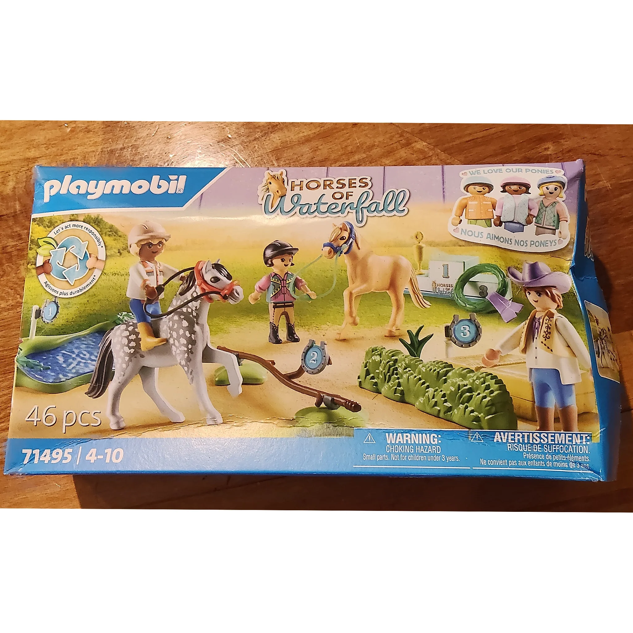 Playmobil Pony Tournament - Damaged Box - Image 2
