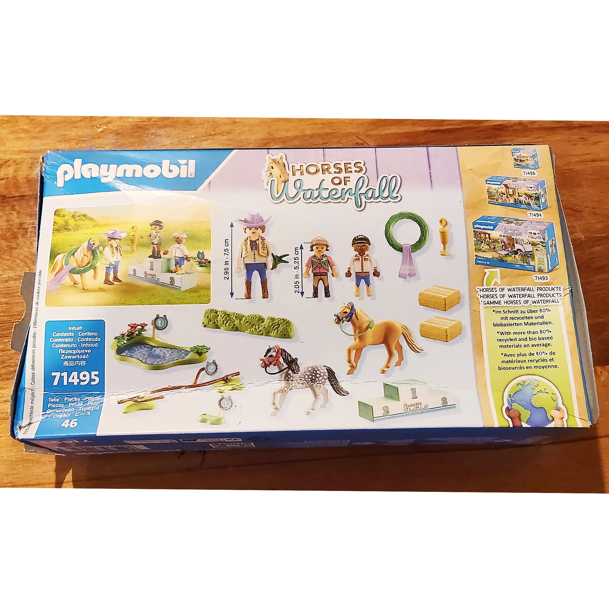 Playmobil Pony Tournament - Damaged Box - Image 3