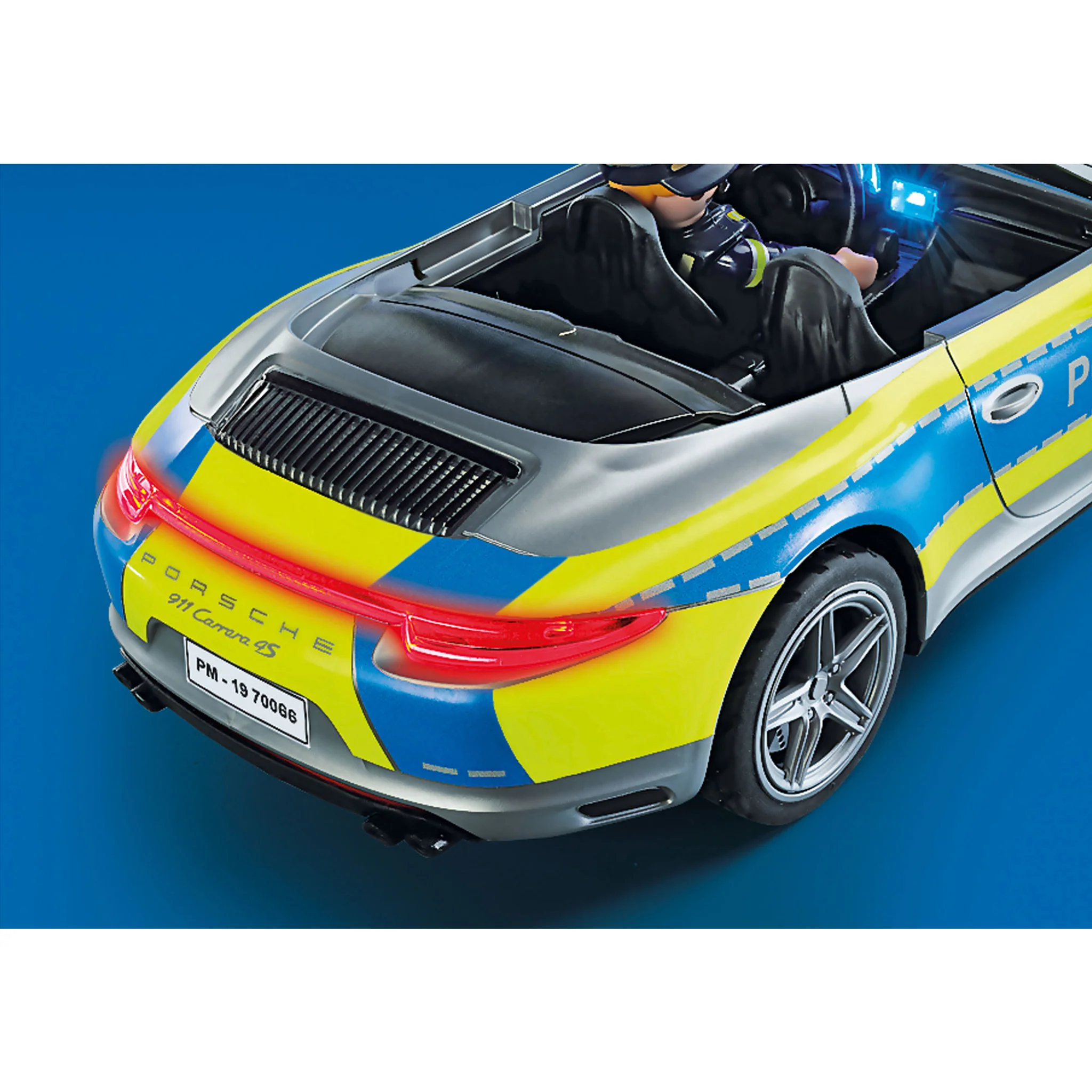 Playmobil Porsche 911 Carrera 4S Police - Image 5