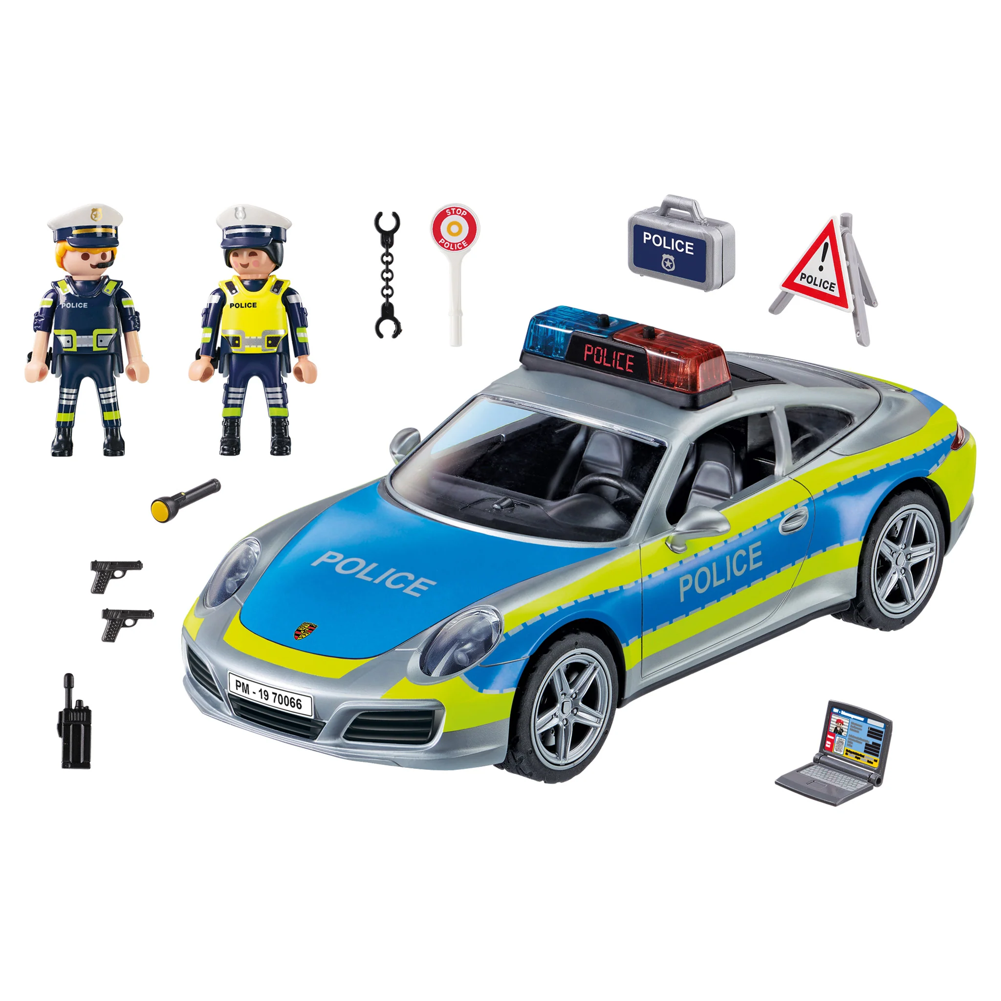 Playmobil Porsche 911 Carrera 4S Police - Image 7