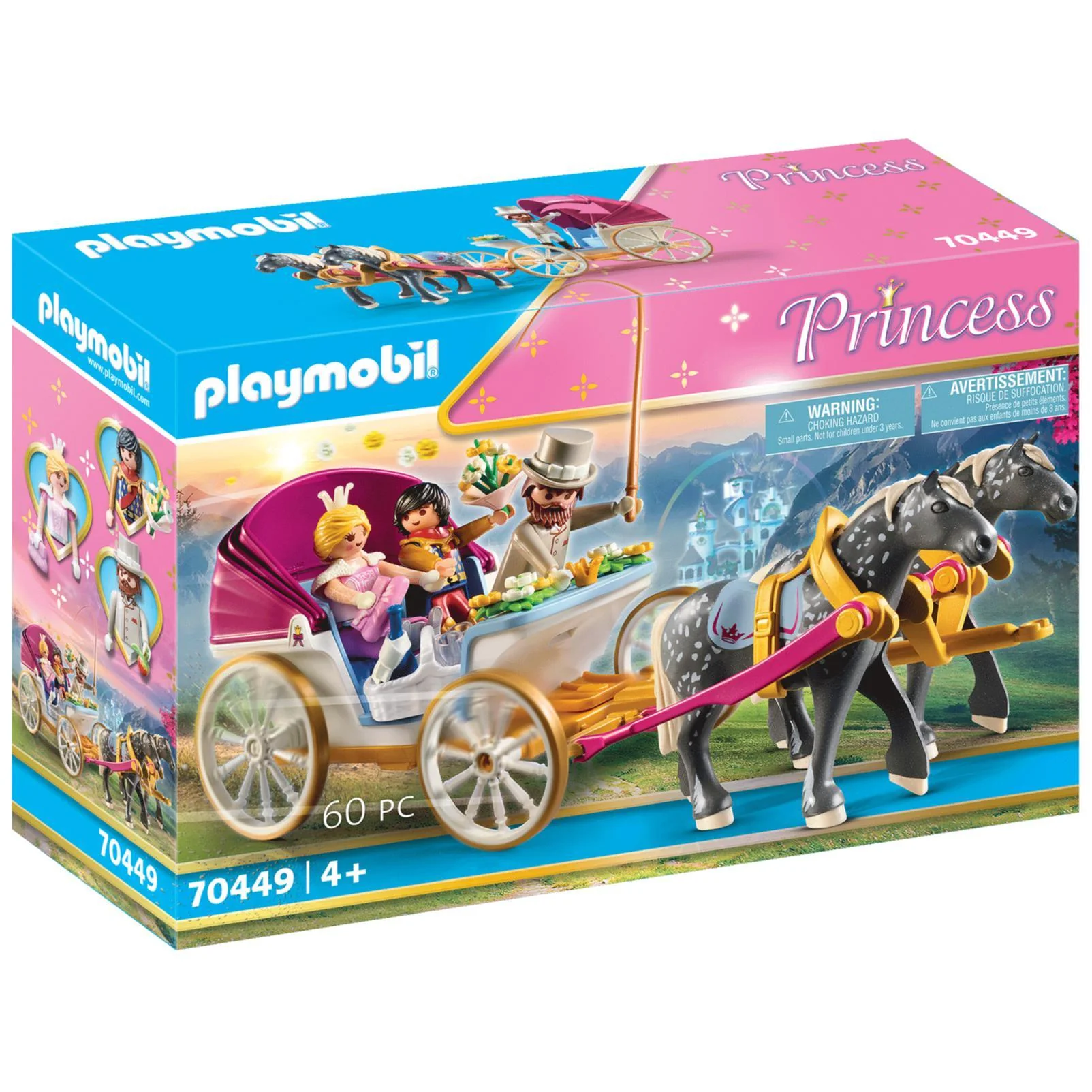 Playmobil Princess Horse-Drawn Carriage