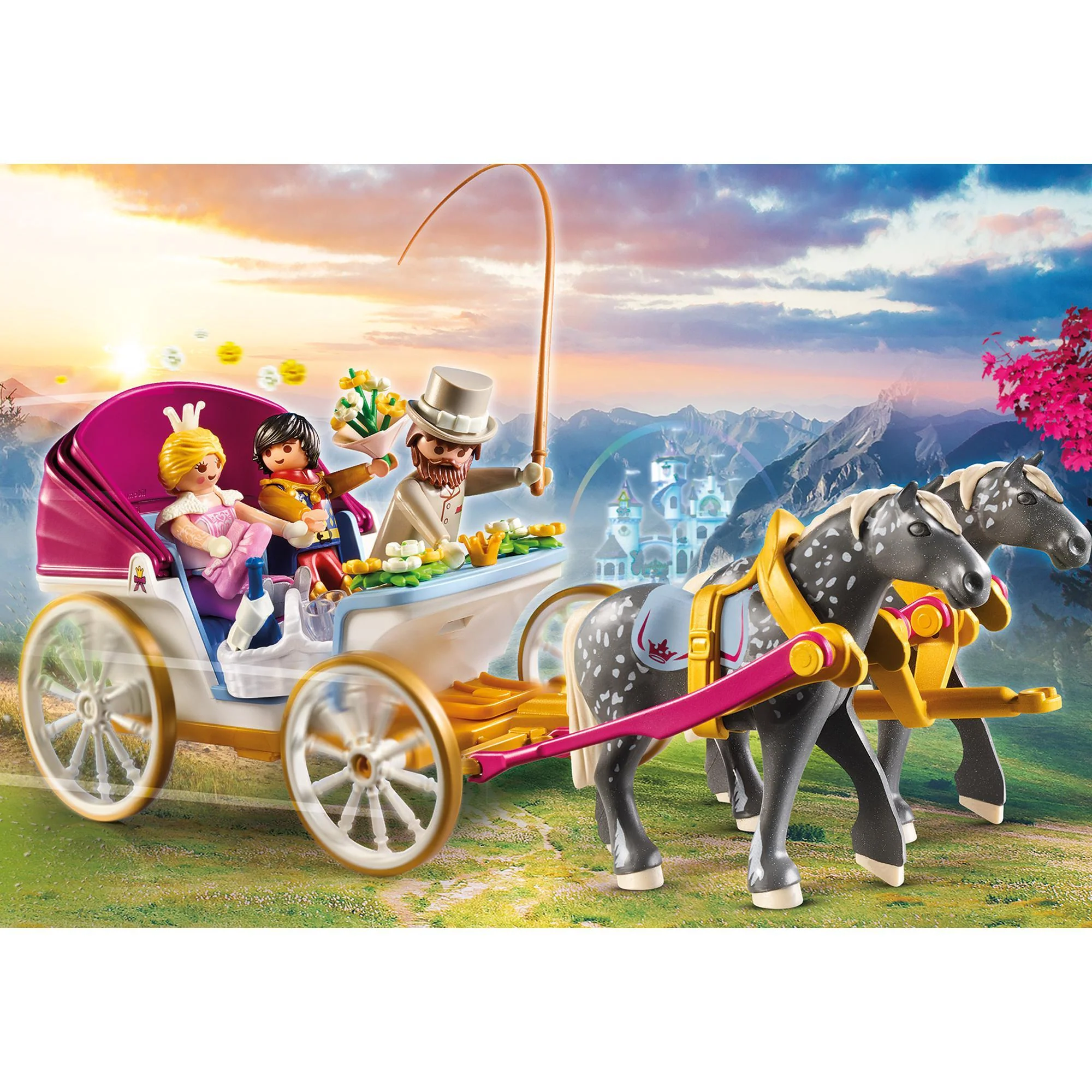 Playmobil Princess Horse-Drawn Carriage - Image 3