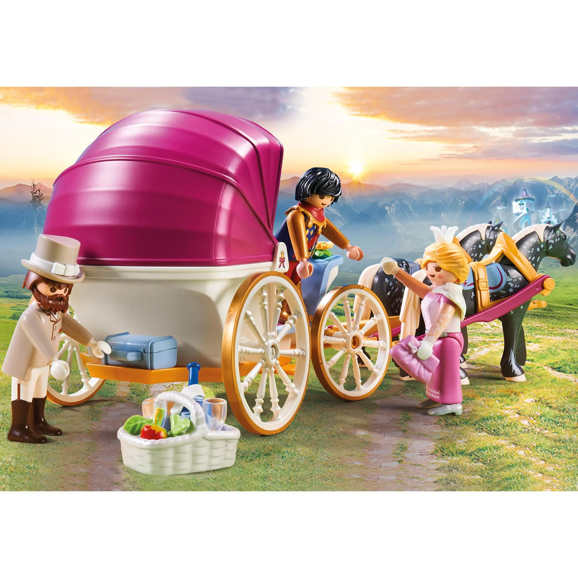 Playmobil Princess Horse-Drawn Carriage - Image 4
