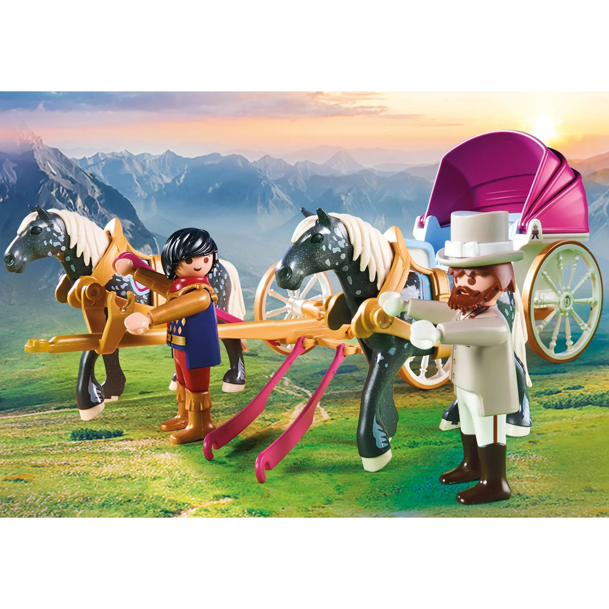 Playmobil Princess Horse-Drawn Carriage - Image 5