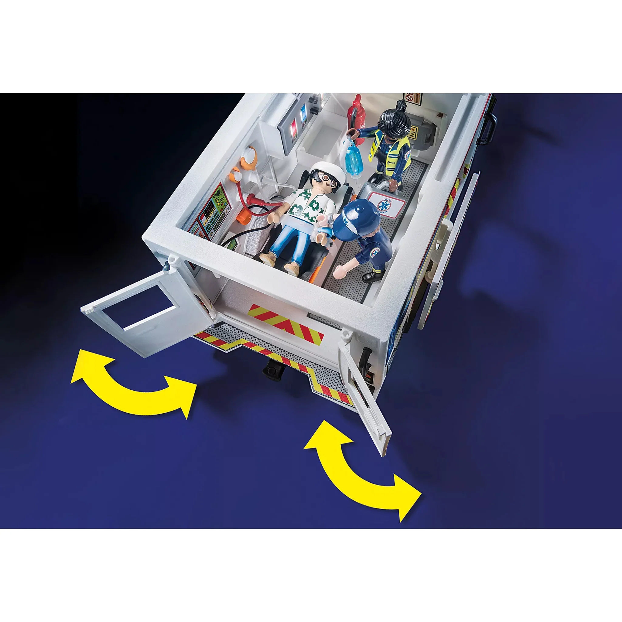 Playmobil Rescue Ambulance with Lights and Sound - Image 3