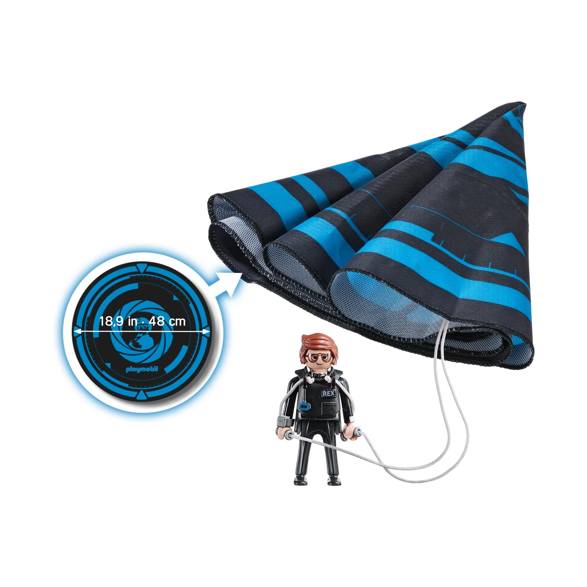 Playmobil Rex Dasher with Parachute - Image 2