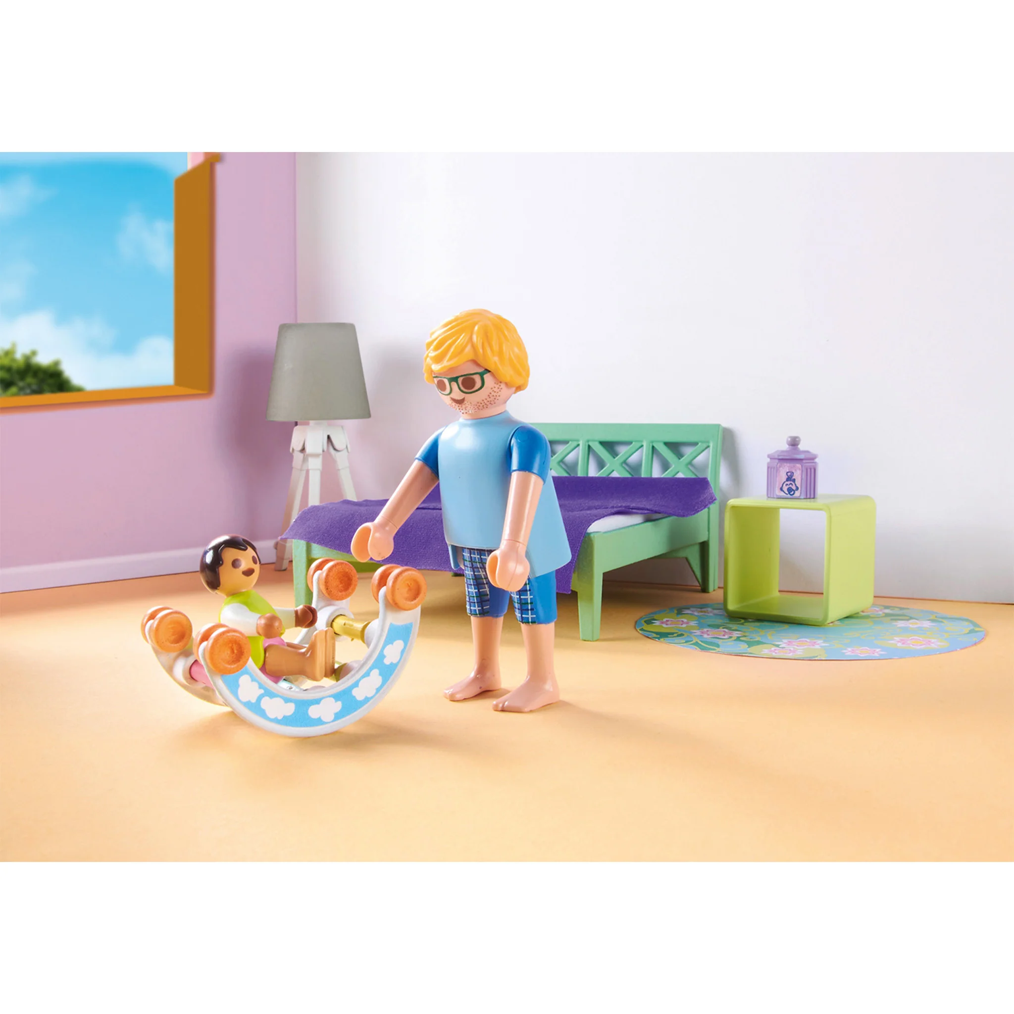 Playmobil Sleeping Room with Baby Play Corner - Image 3