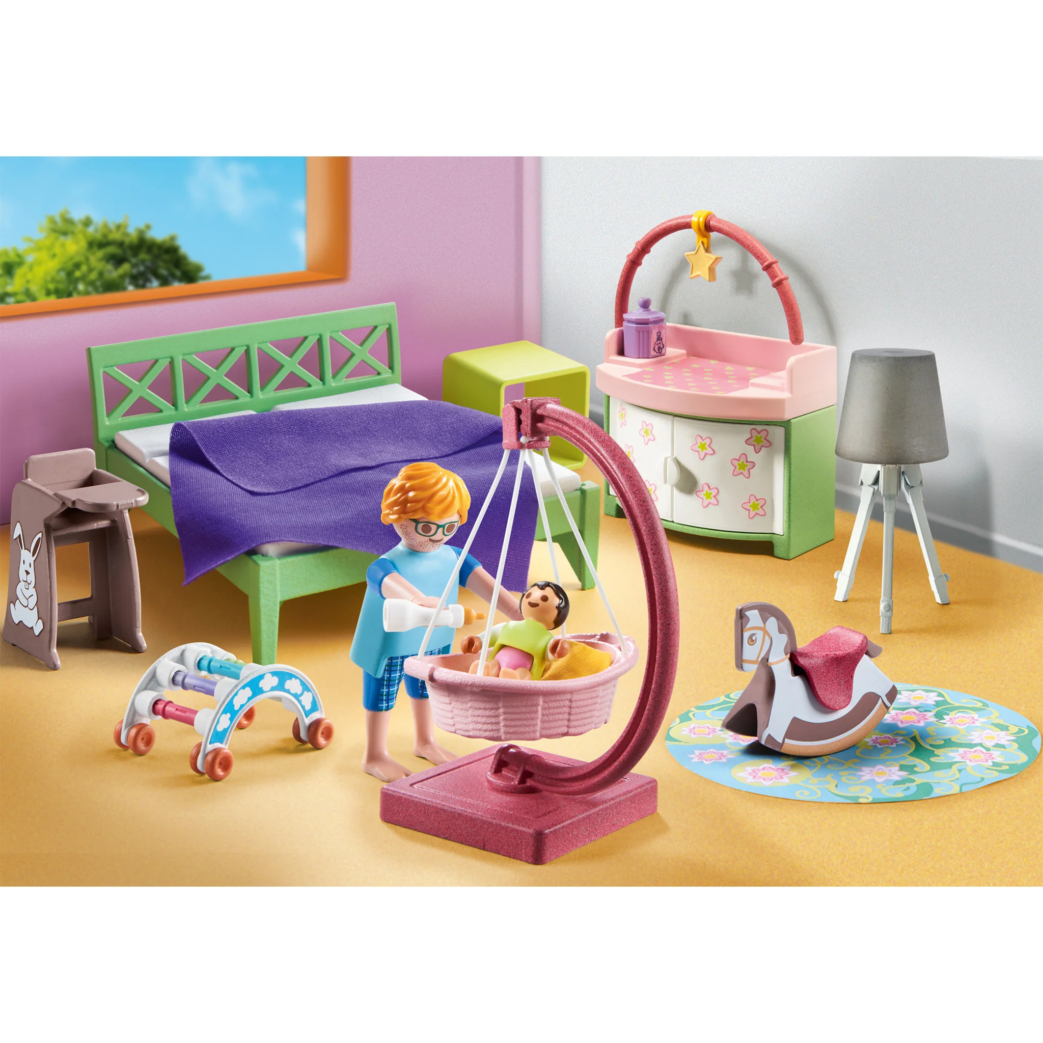 Playmobil Sleeping Room with Baby Play Corner - Image 4
