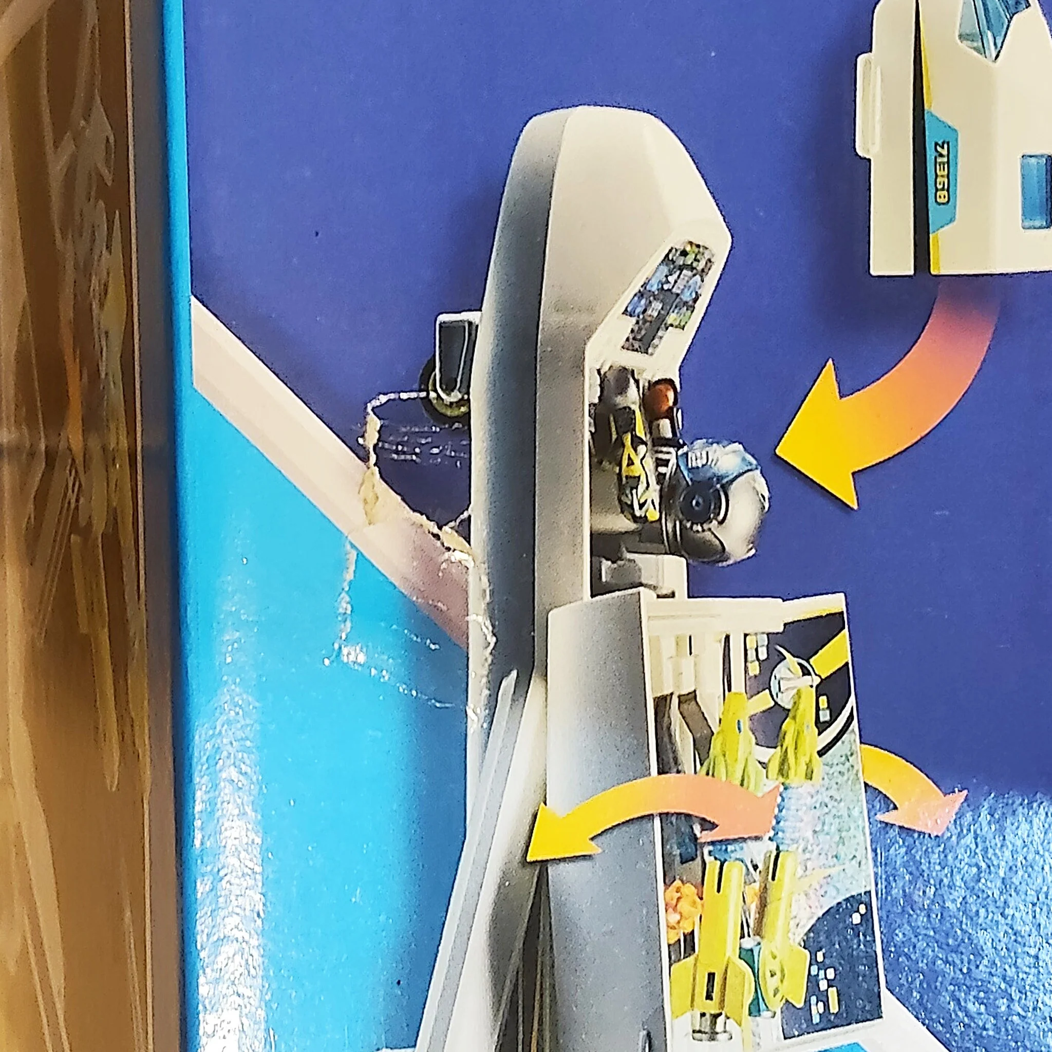 Playmobil Space Shuttle - Damaged Box - Image 2