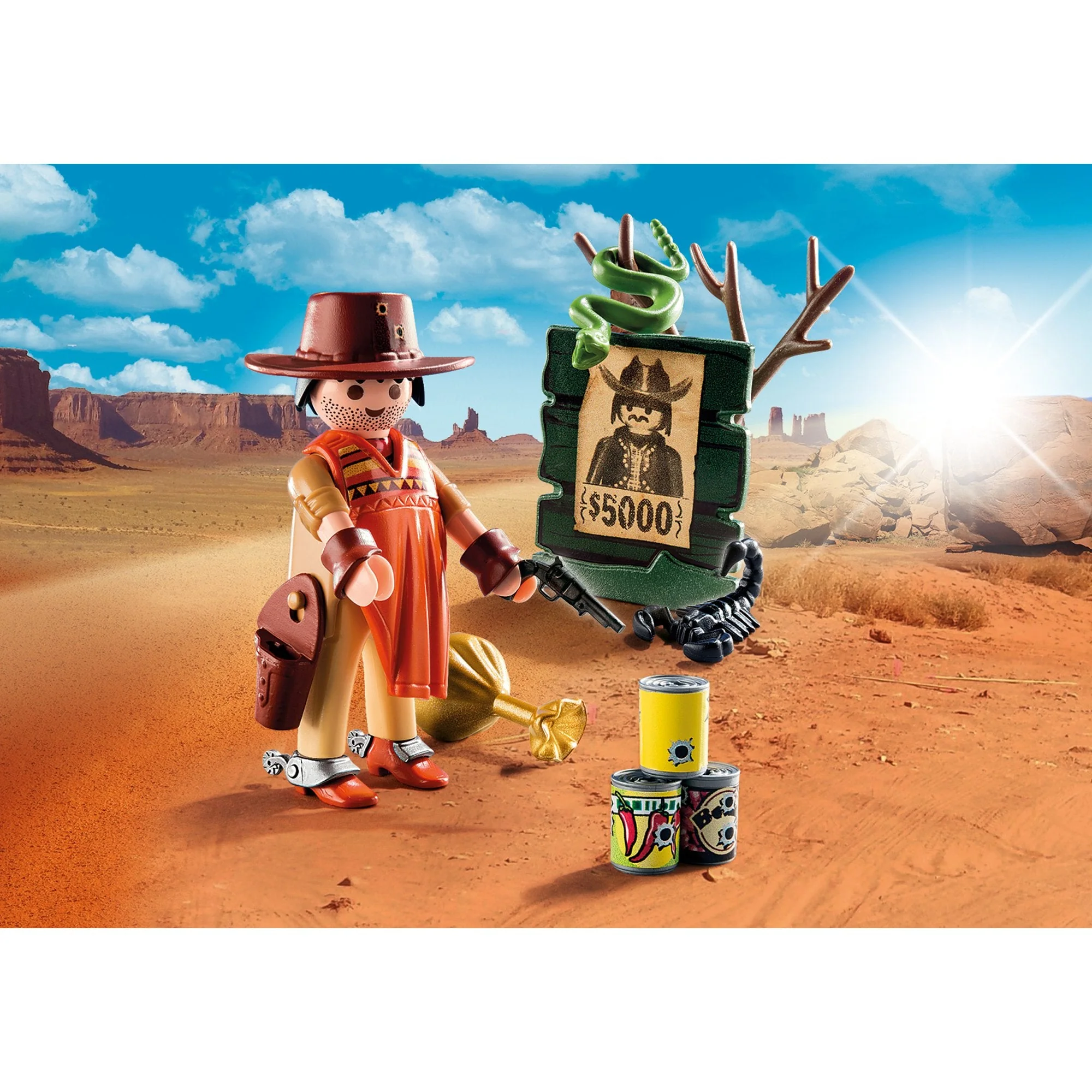 Playmobil Special Plus Cowboy with Wanted Poster - Image 2