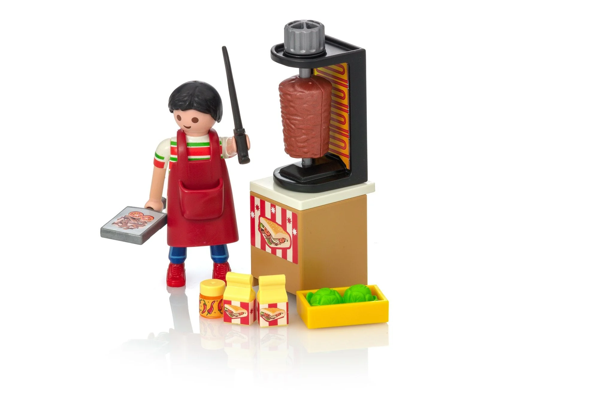 Playmobil Special Plus Kebab Vendor - Image 5