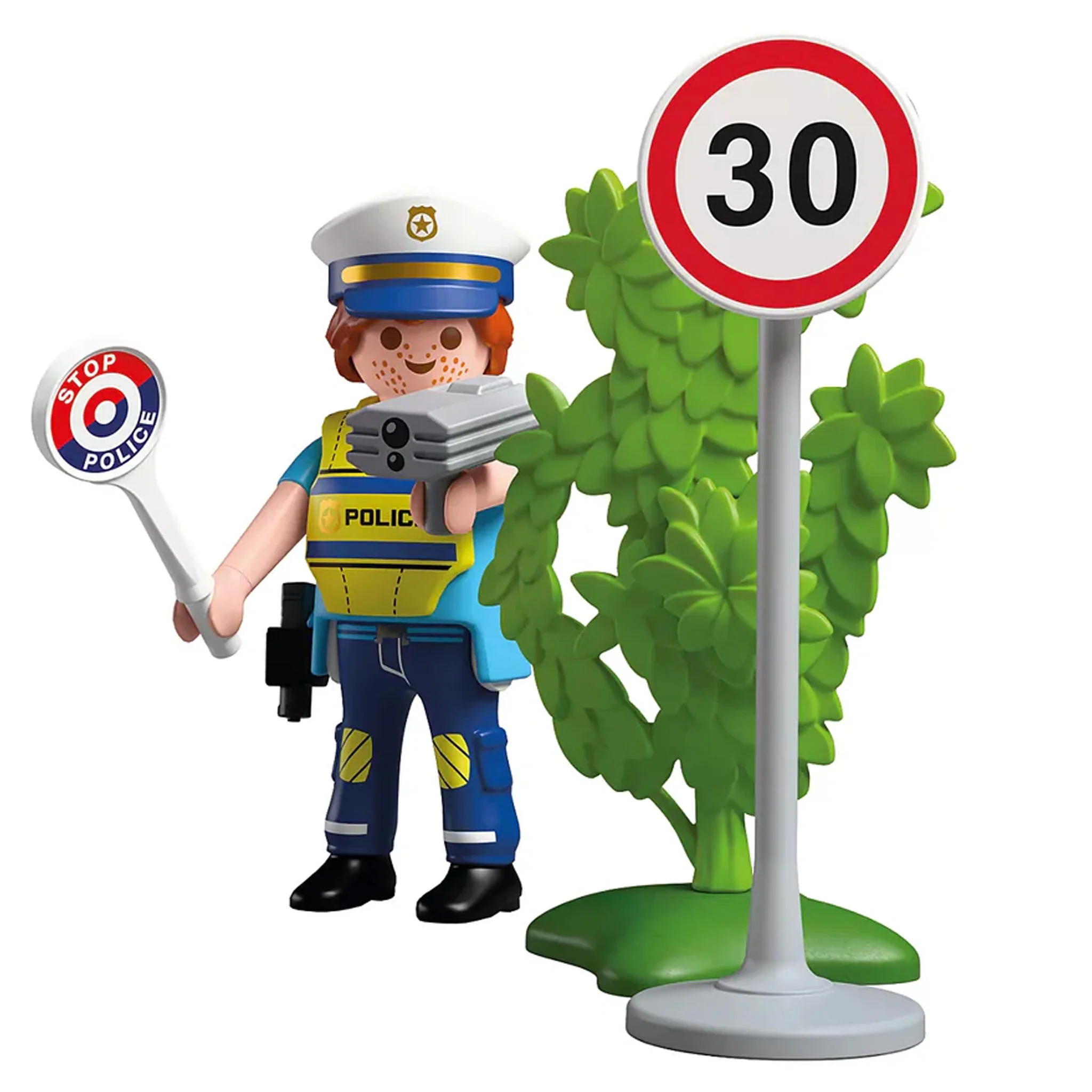 Playmobil Special Plus Police Officer with Speed Detector - Image 2