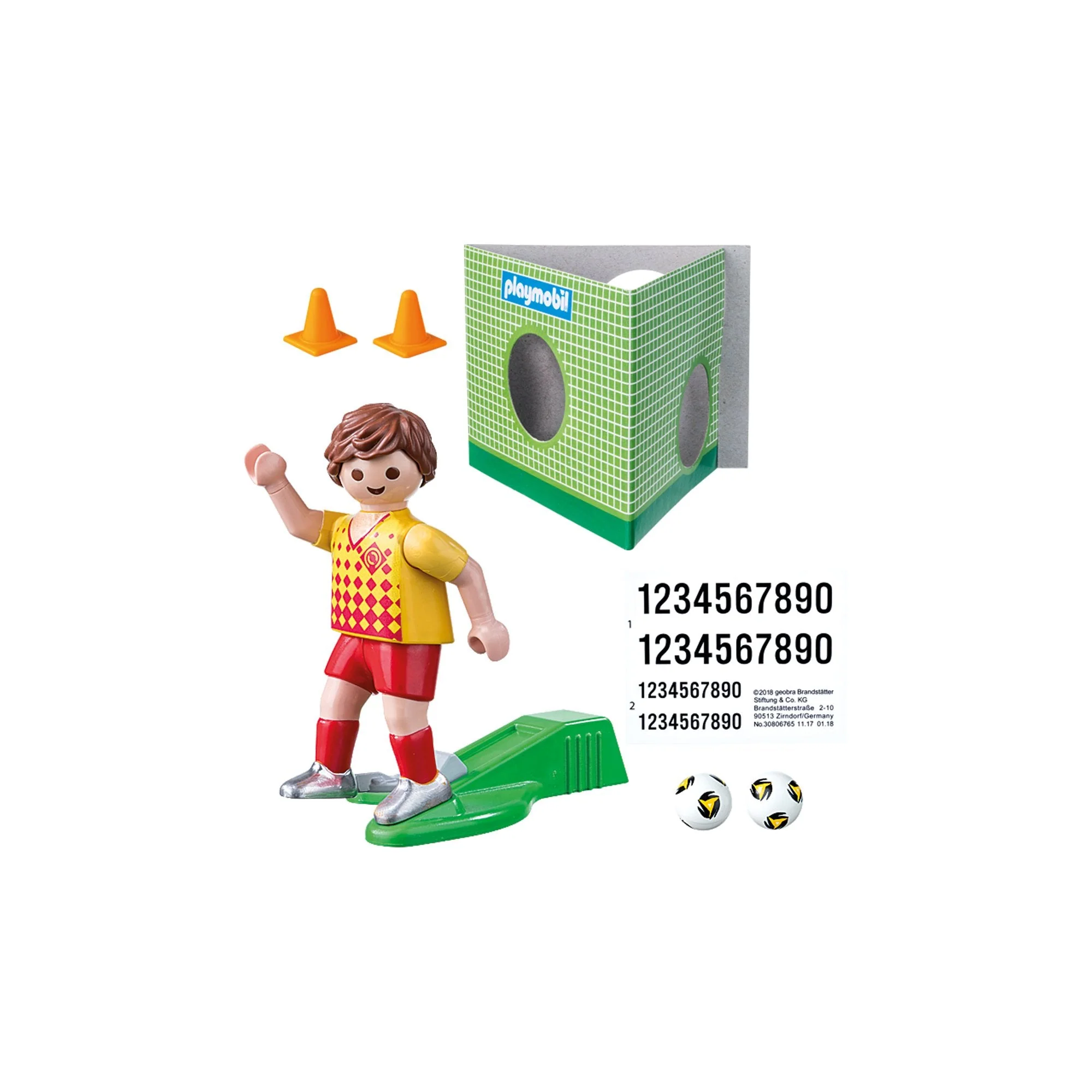 Playmobil Special Plus Soccer Player With Goal - Image 2