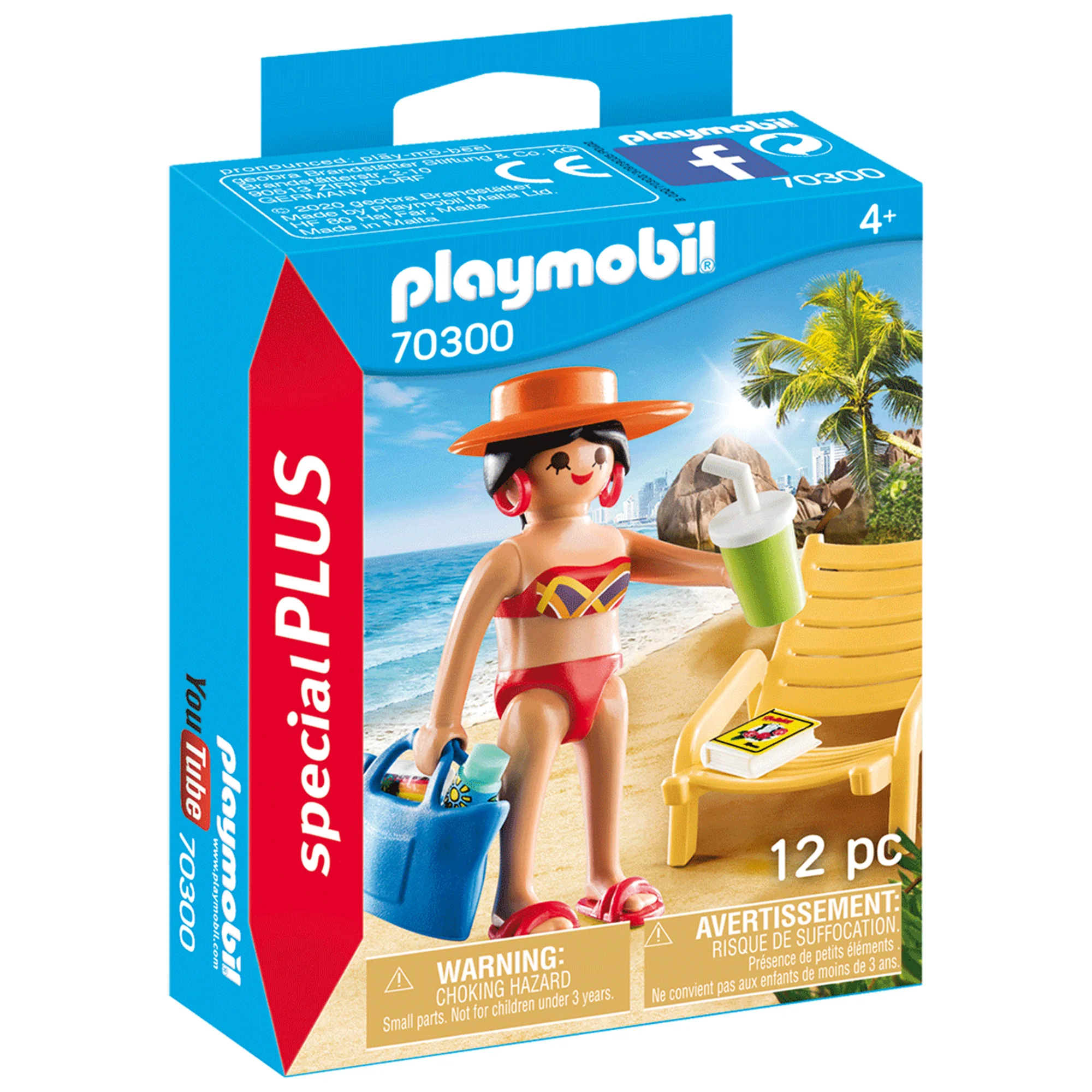 Playmobil Special Plus Sunbather with Lounge Chair