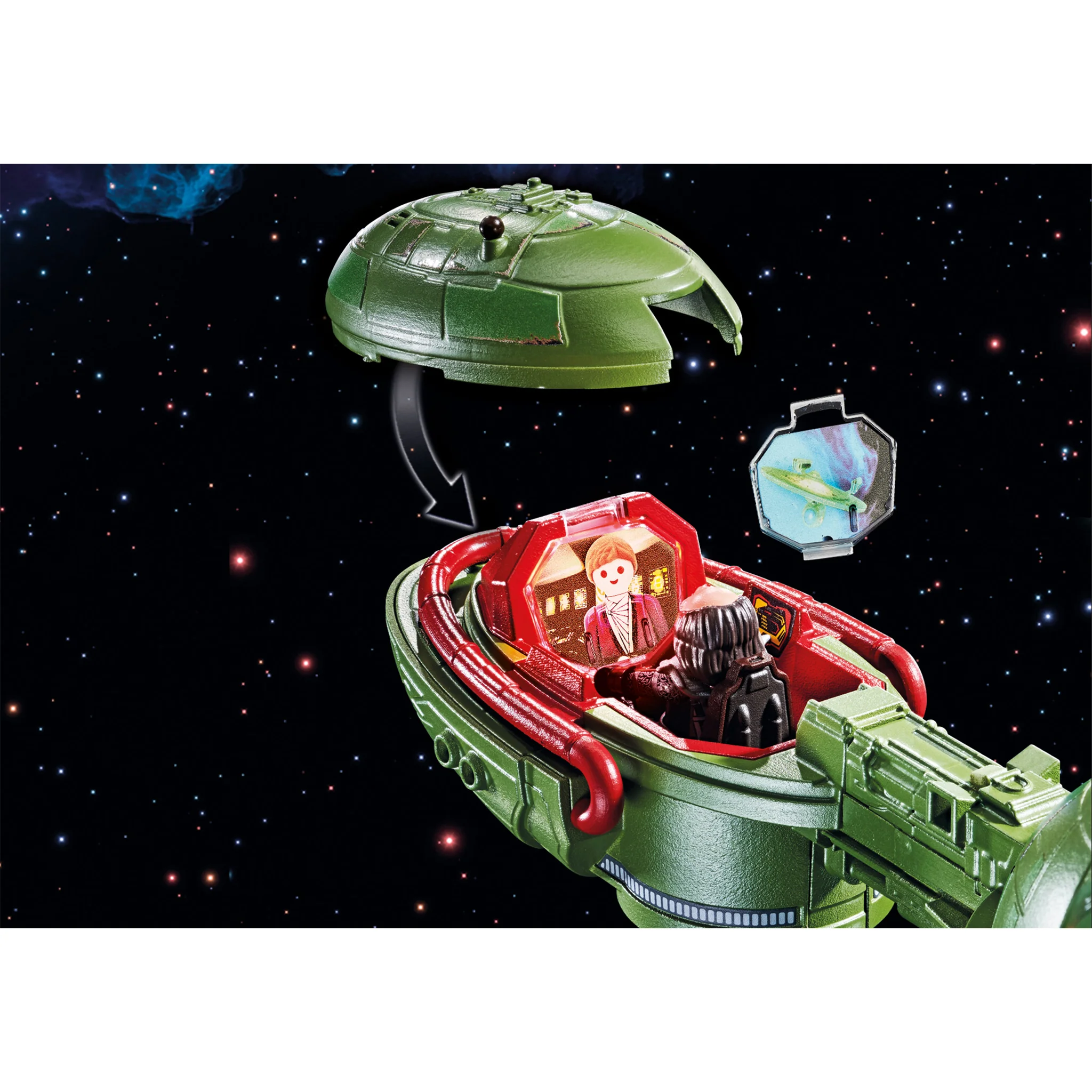 Playmobil Star Trek: Klingon Bird-of-Prey - Image 4