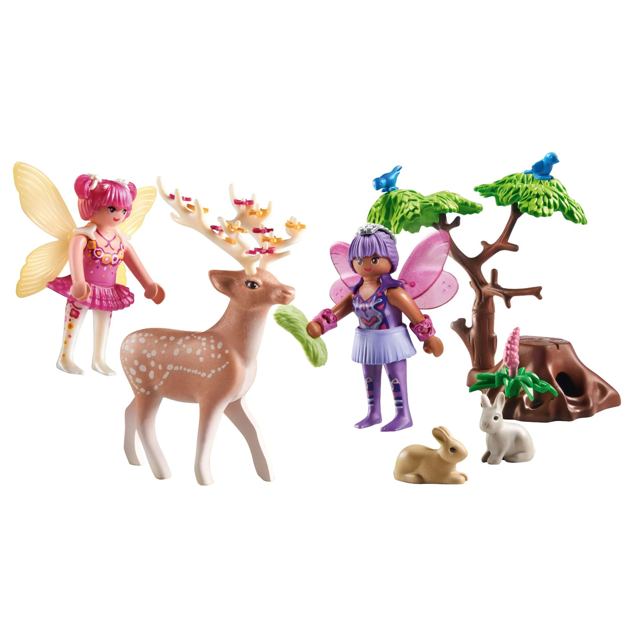 Playmobil Starter Pack Fairies with Forest Animals - Image 2