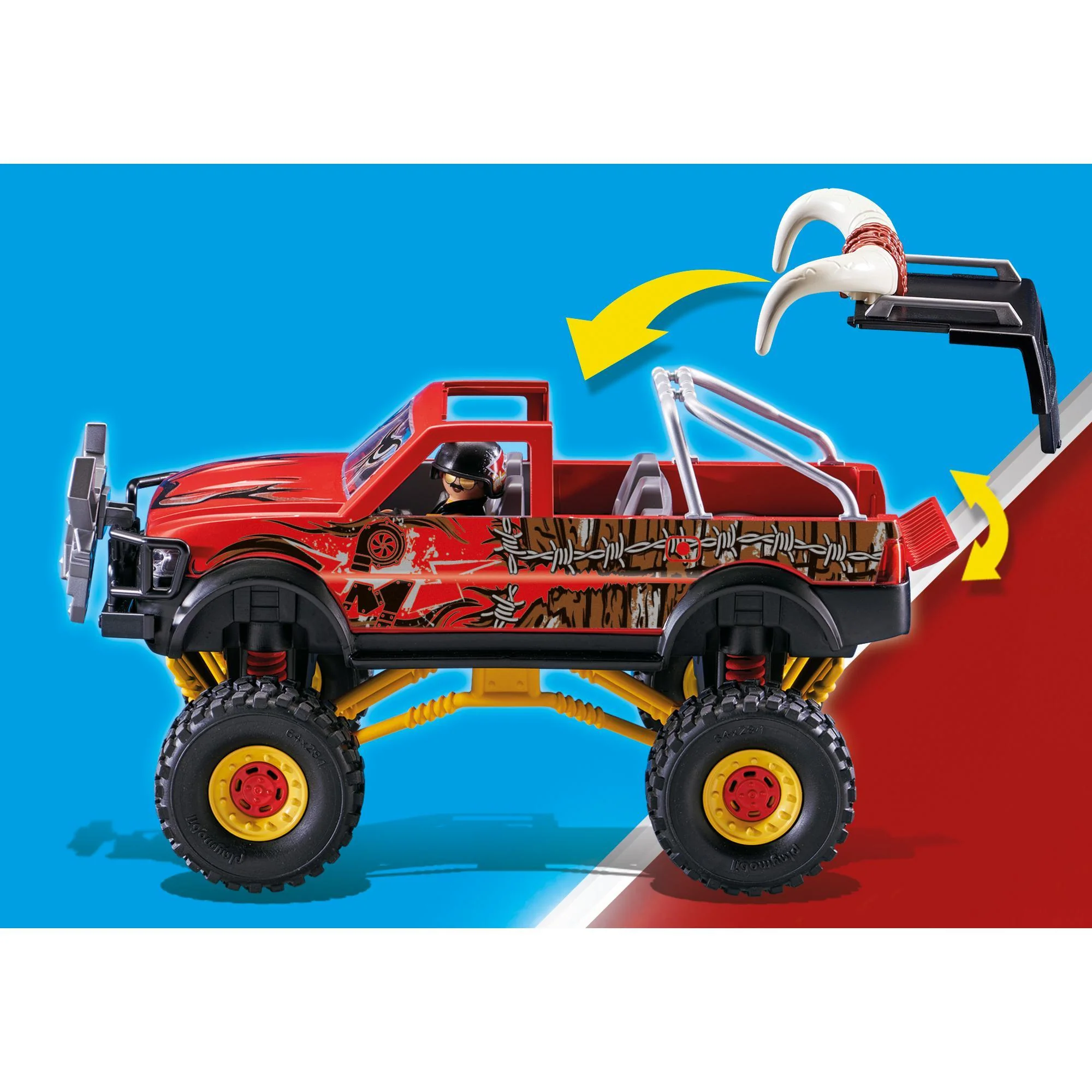 Playmobil Stunt Show Bull Monster Truck - Image 3