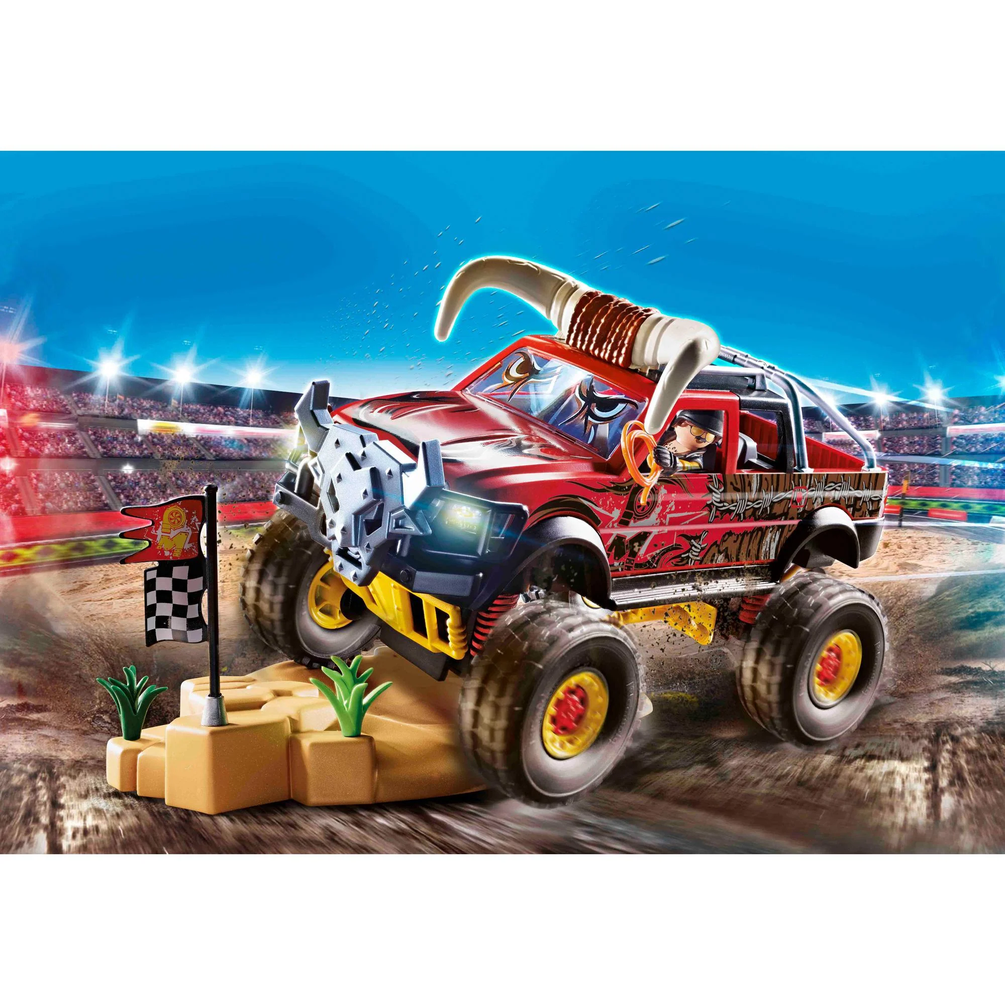 Playmobil Stunt Show Bull Monster Truck - Image 4