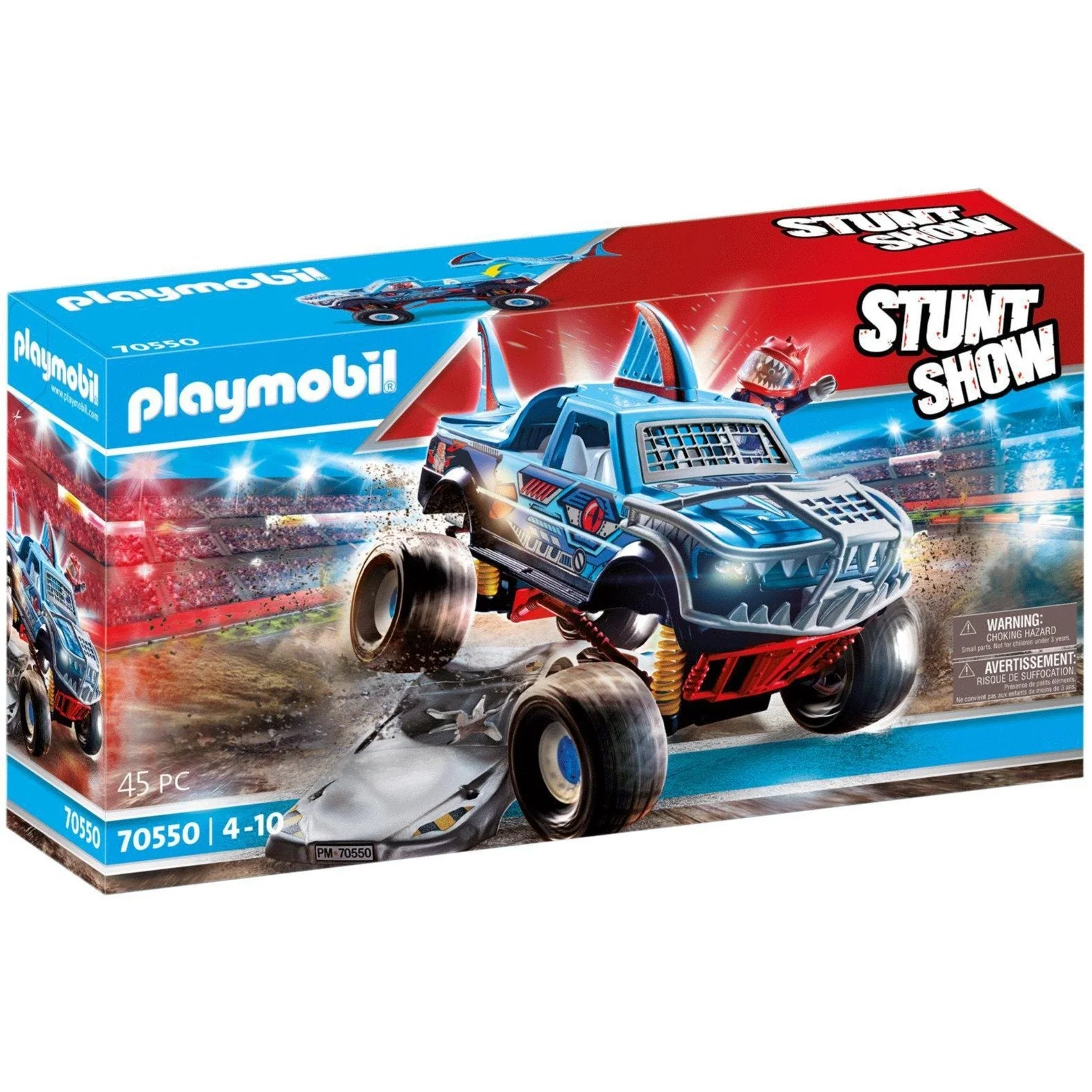 Playmobil Stunt Show Shark Monster Truck