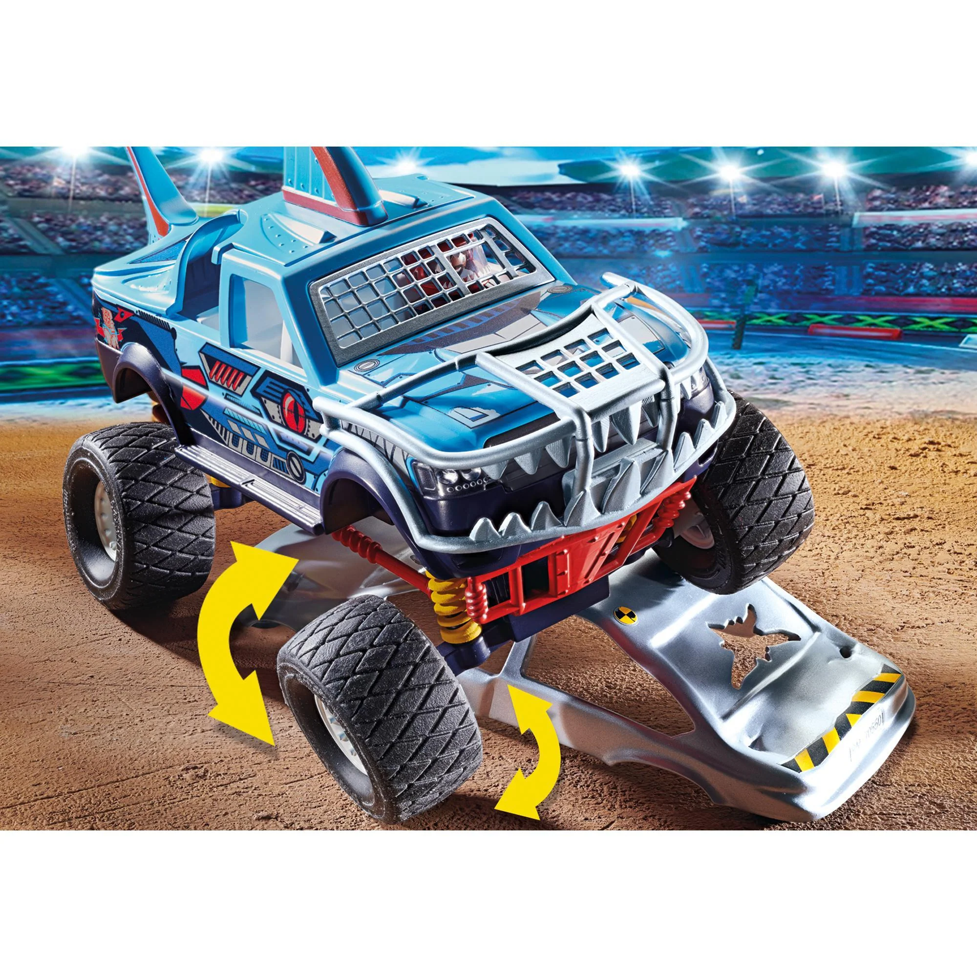 Playmobil Stunt Show Shark Monster Truck - Image 4
