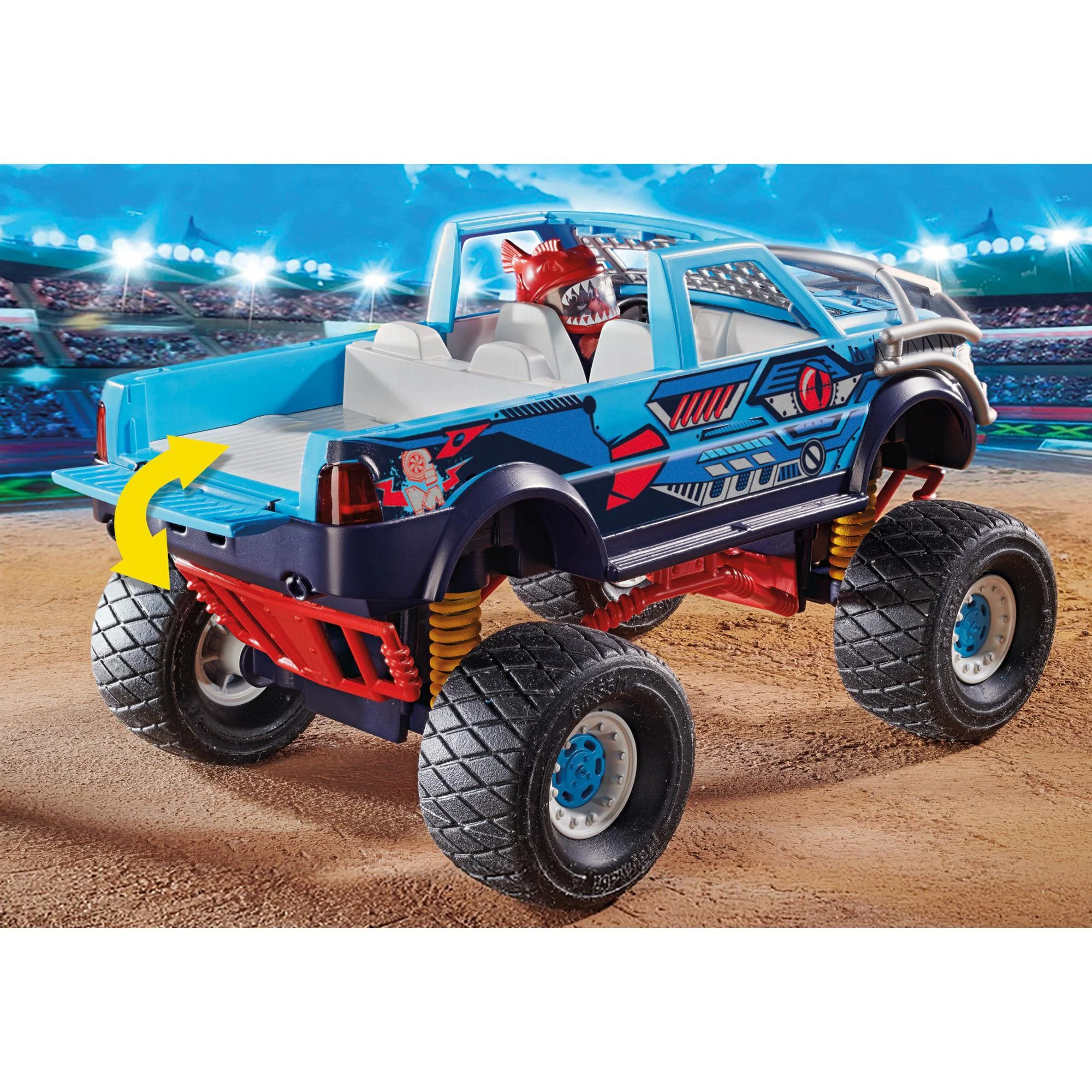 Playmobil Stunt Show Shark Monster Truck - Image 5