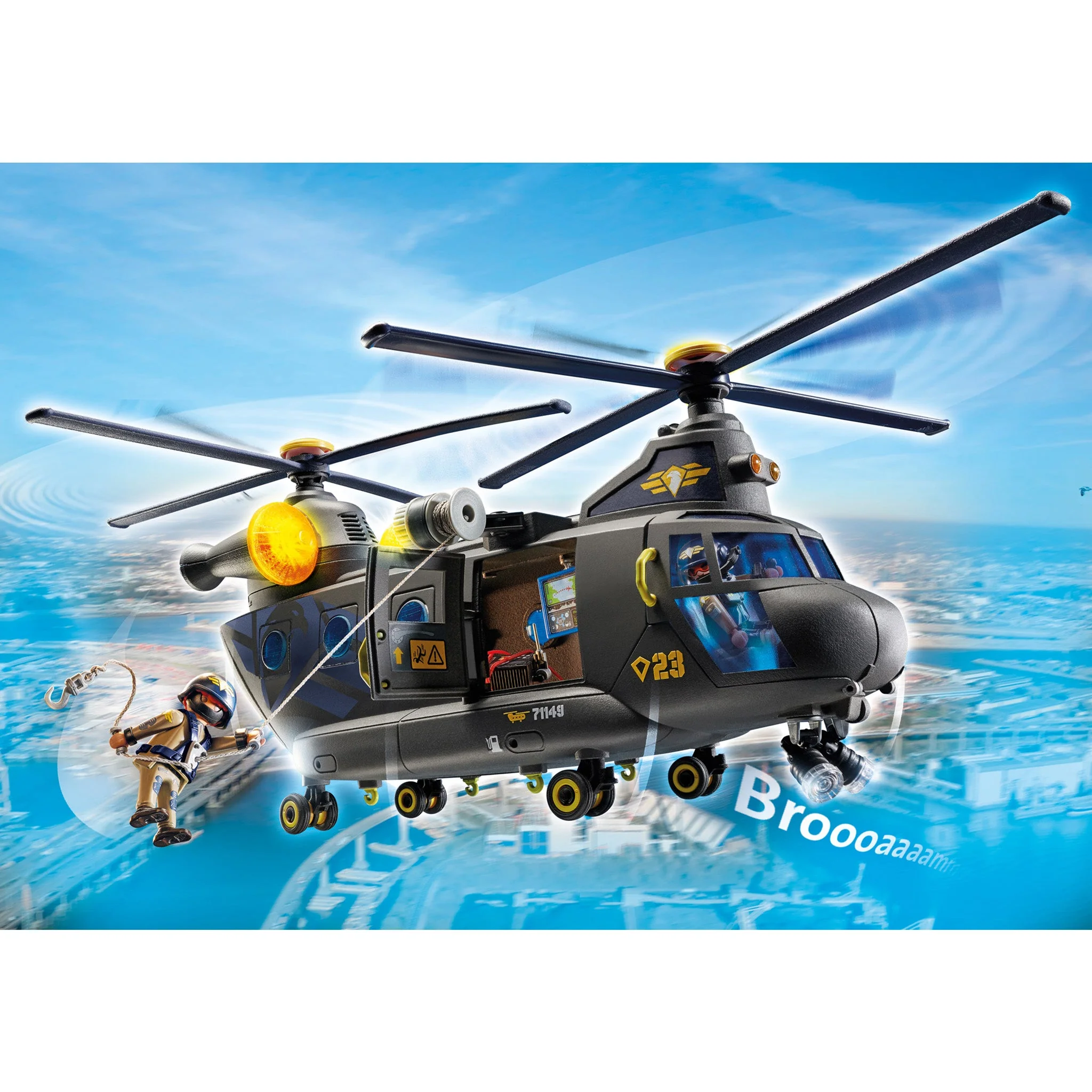 Playmobil Tactical Unit - Rescue Aircraft - Pre Sale - Image 2