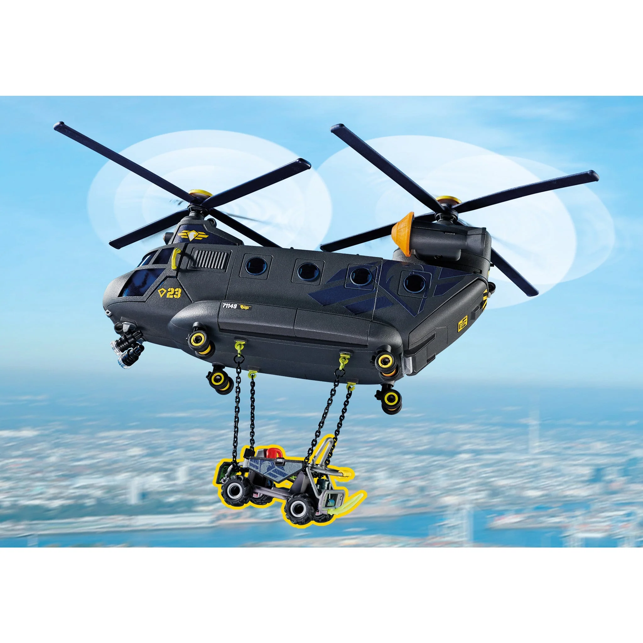 Playmobil Tactical Unit - Rescue Aircraft - Pre Sale - Image 3