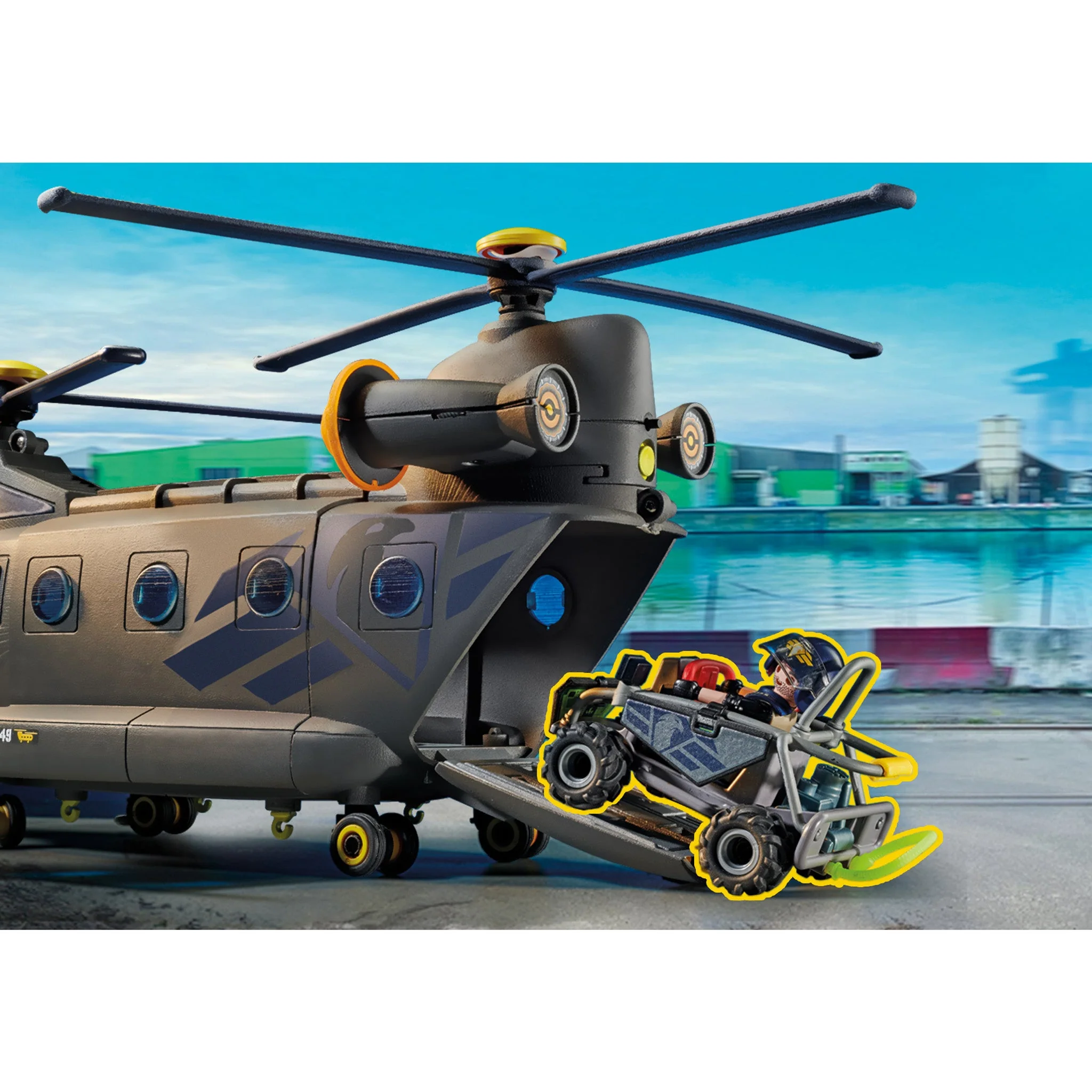 Playmobil Tactical Unit - Rescue Aircraft - Pre Sale - Image 4