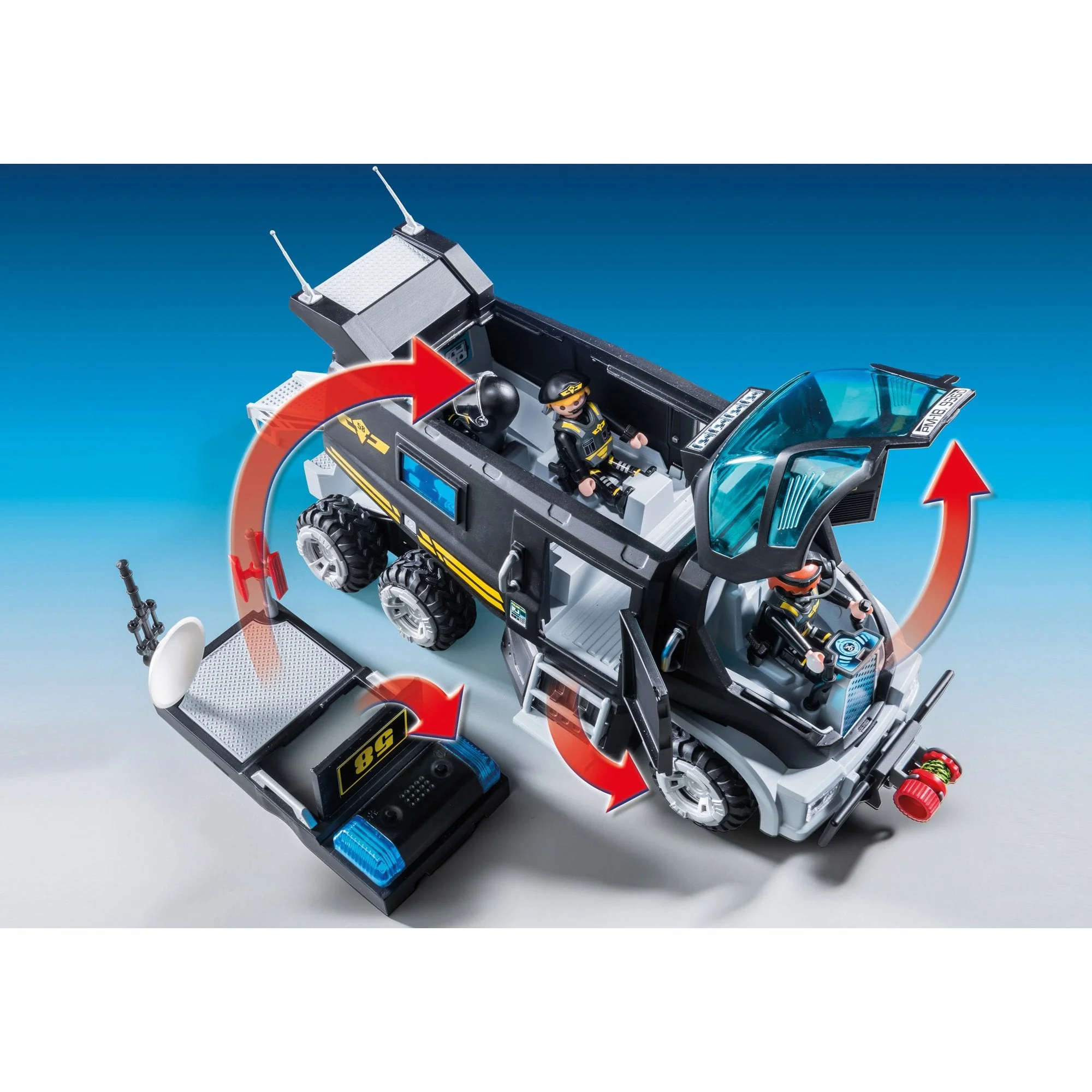 Playmobil Tactical Unit Truck - Image 3