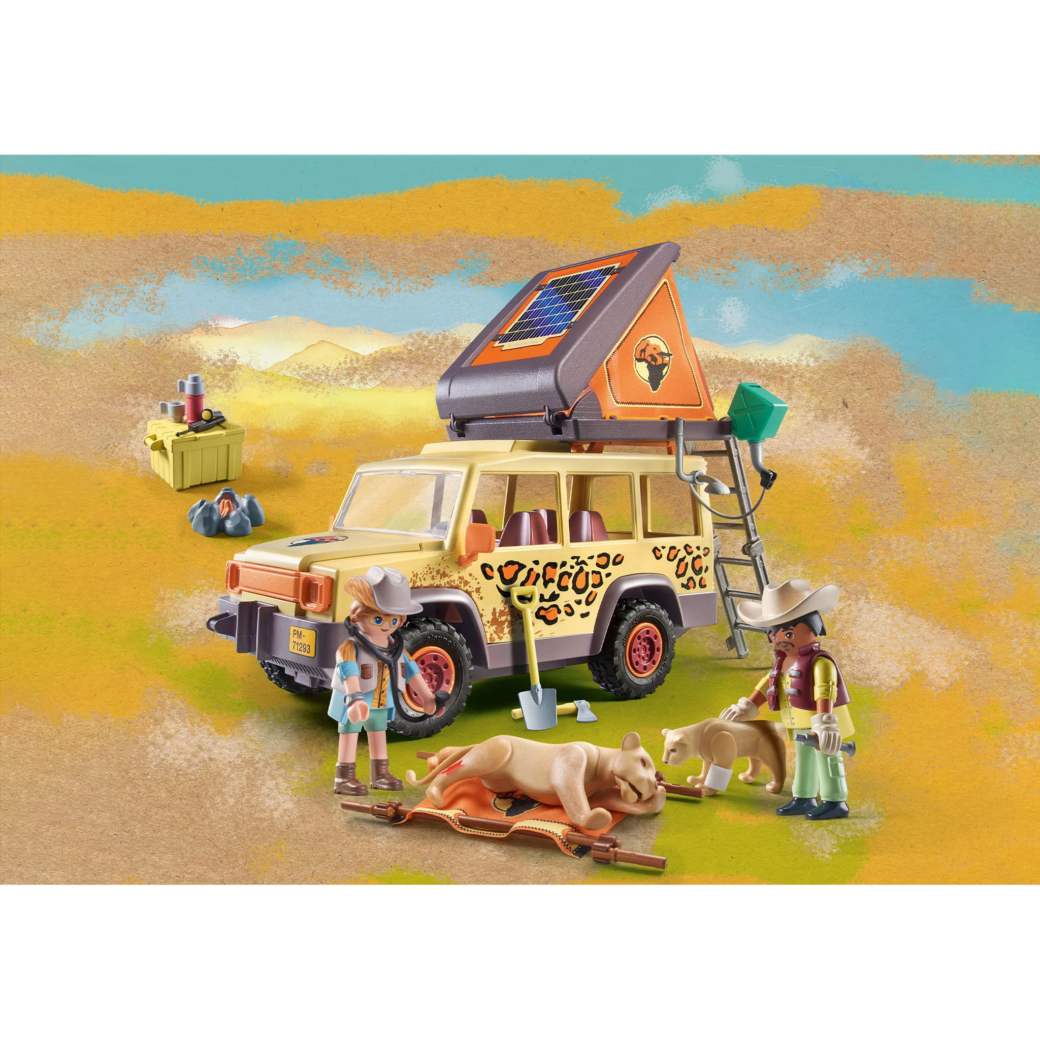 Playmobil Wiltopia: Rescue All Terrain Vehicle - Image 2