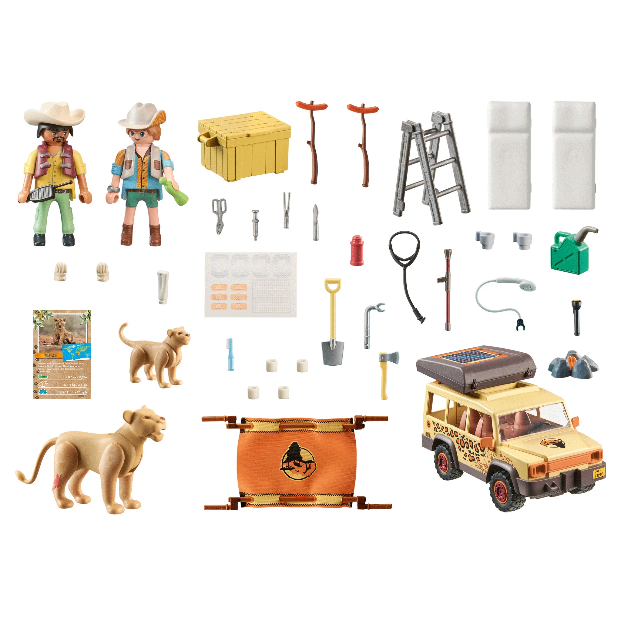 Playmobil Wiltopia: Rescue All Terrain Vehicle - Image 5
