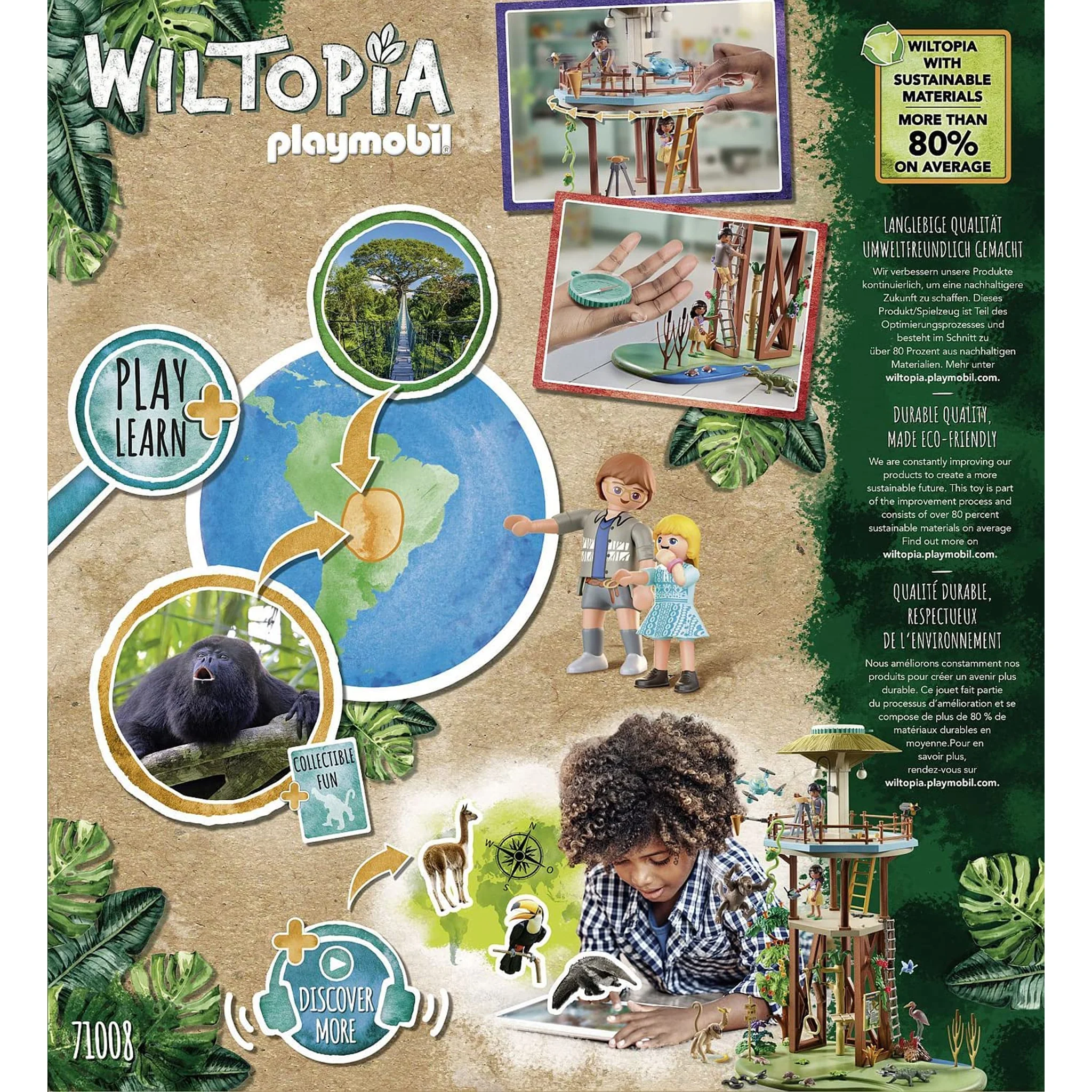 Playmobil Wiltopia: Research Tower with Compass - Image 5