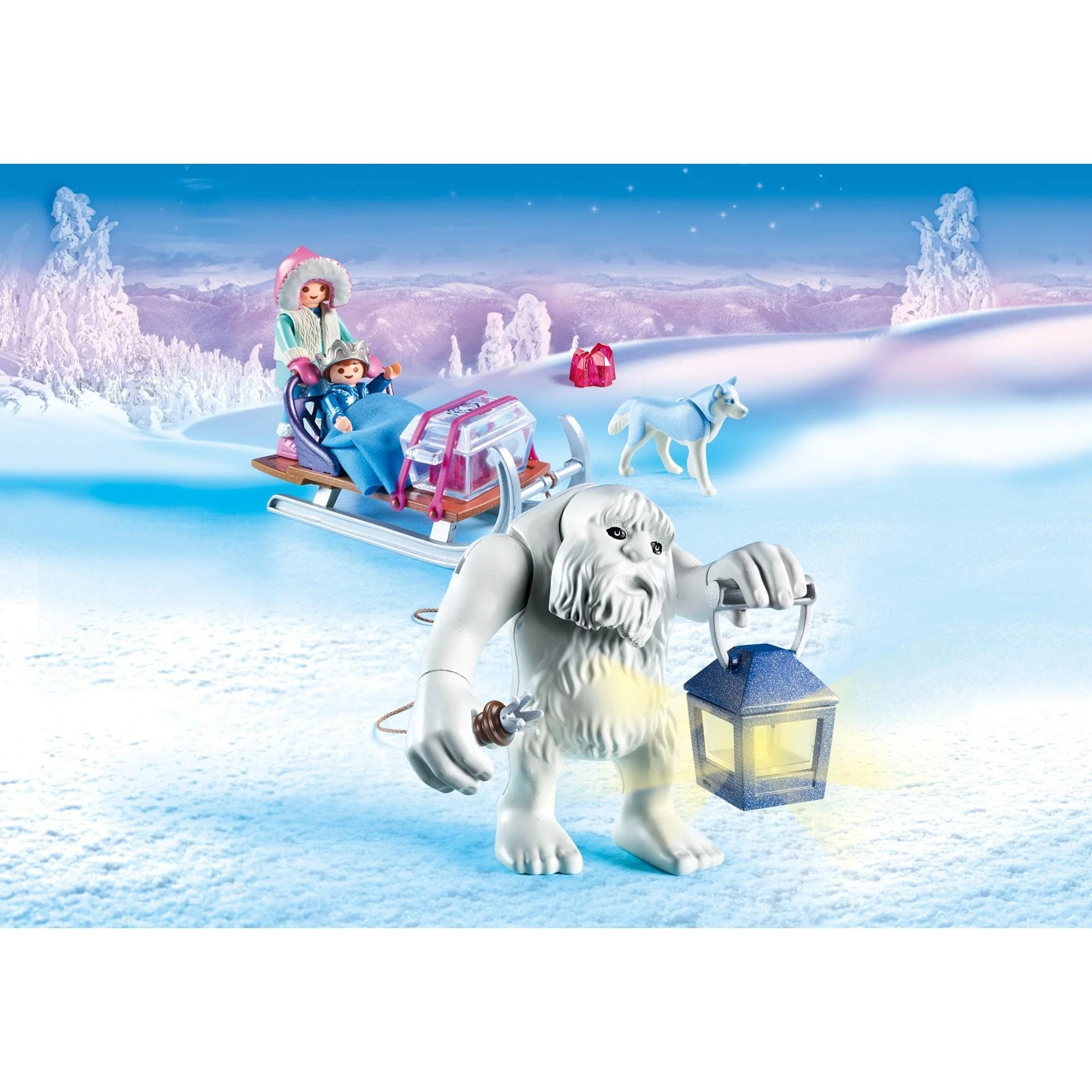 Playmobil Yeti with Sleigh - Image 3