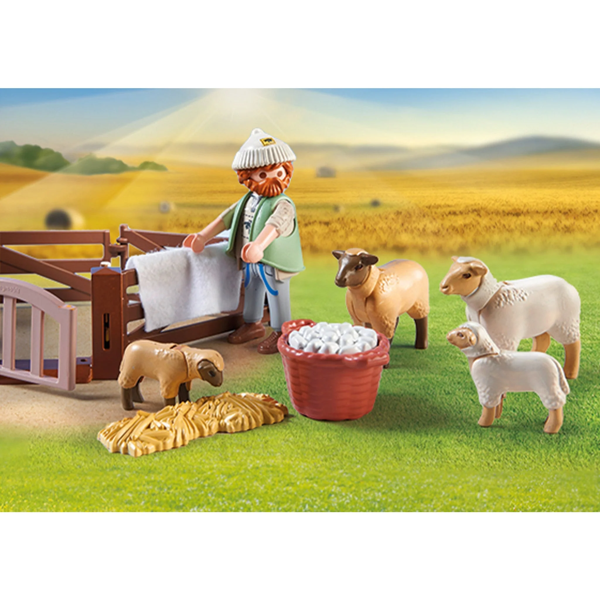 Playmobil Young Shepherd with Flock of Sheep - Pre Sale - Image 2