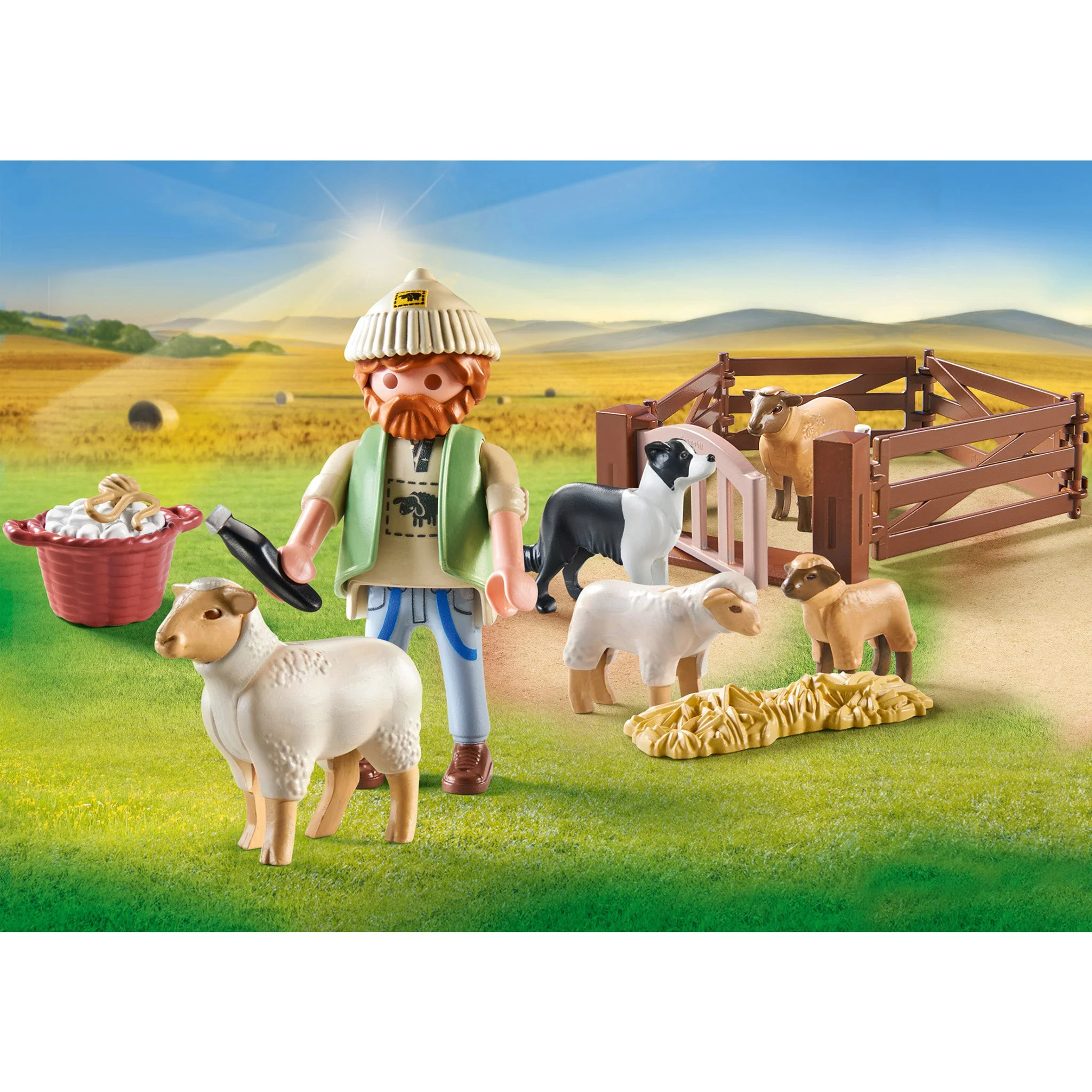 Playmobil Young Shepherd with Flock of Sheep - Pre Sale - Image 3