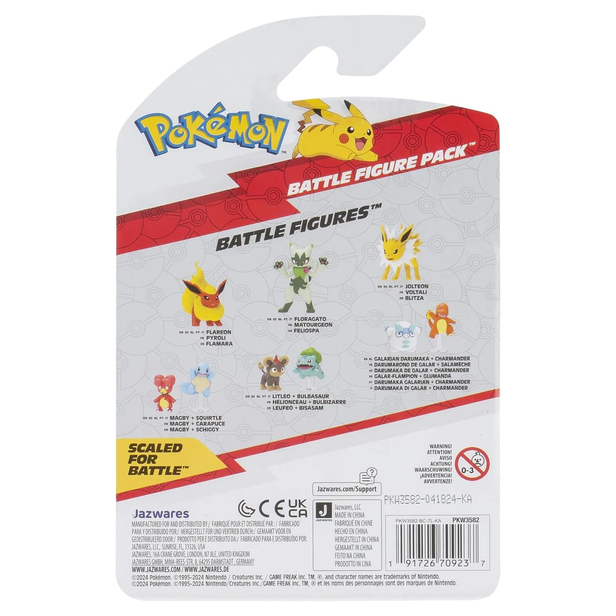 Pokemon Battle Figure - Galarian Darumaka & Charmander - Image 7