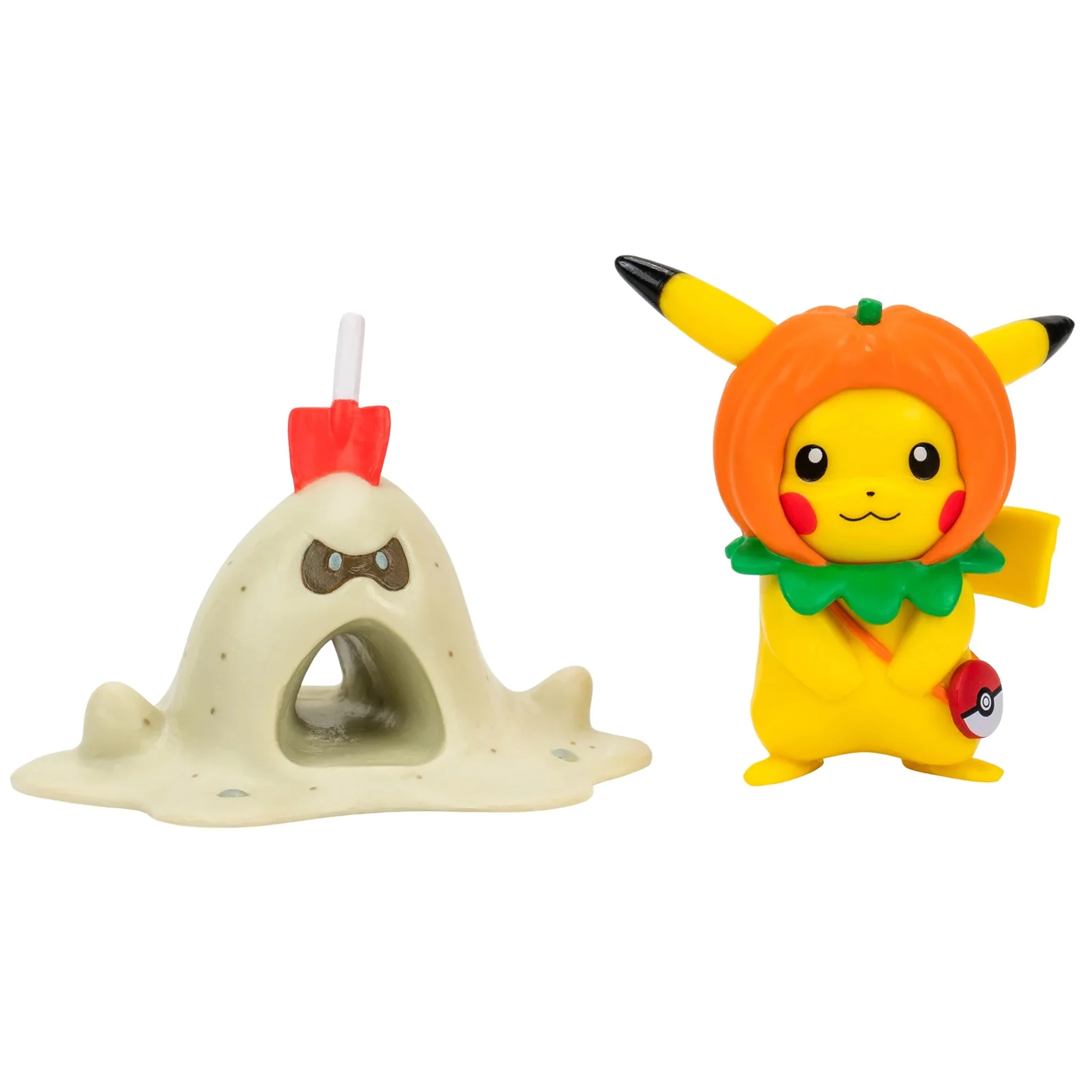 Pokemon Battle Figure - Halloween Pikachu & Sandygast - Image 2