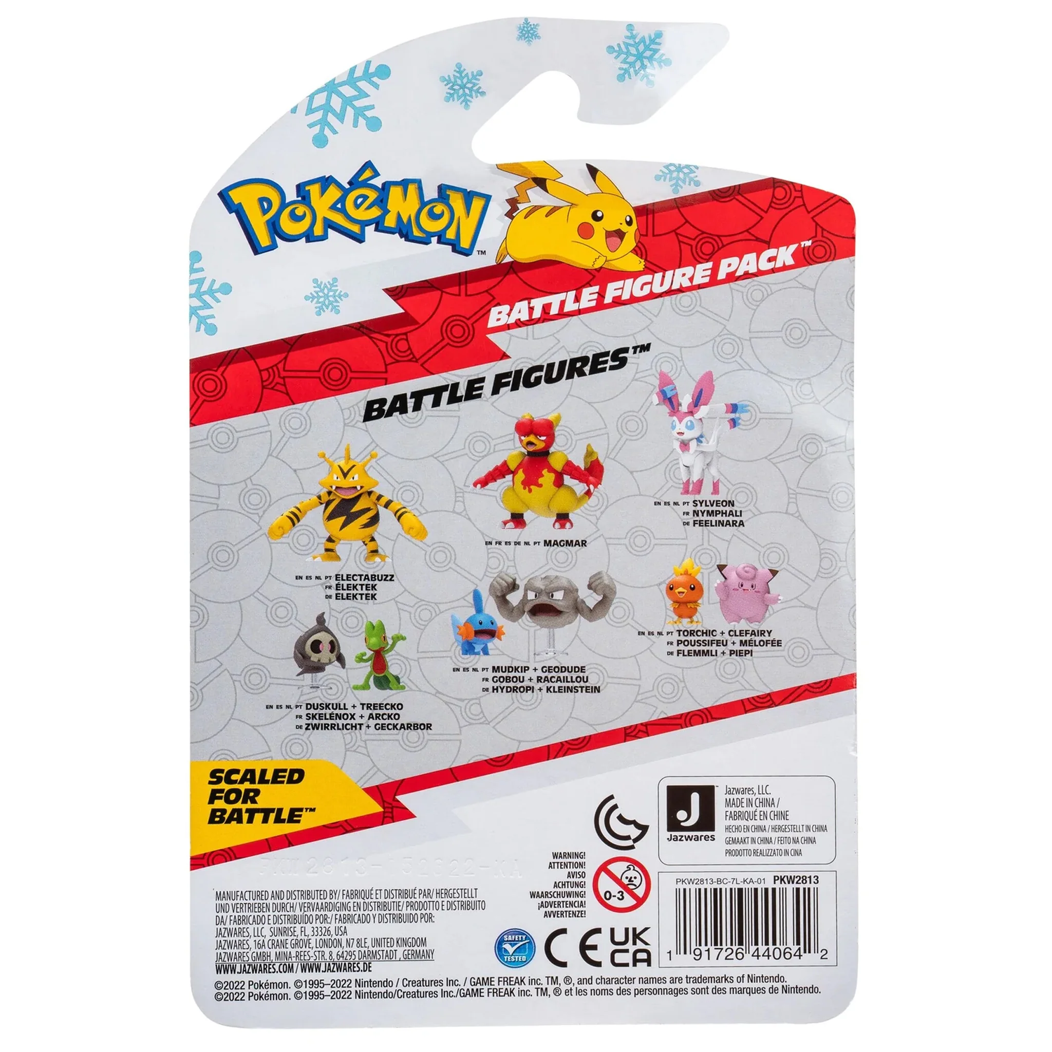 Pokemon Battle Figure - Holiday Charmander & Pikachu - Image 5