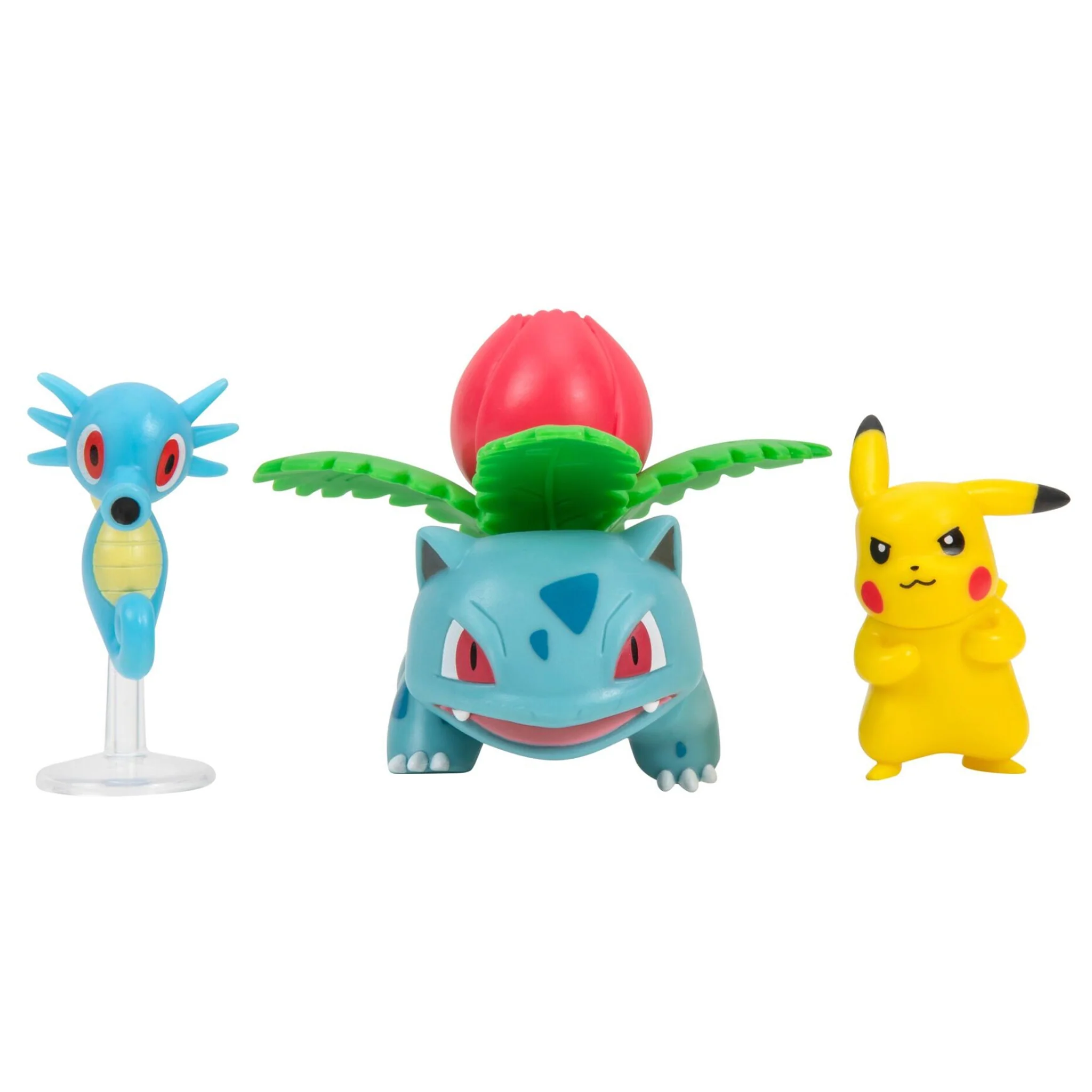 Pokemon Battle Figure Set - Horsea, Ivysaur and Pikachu - Image 2