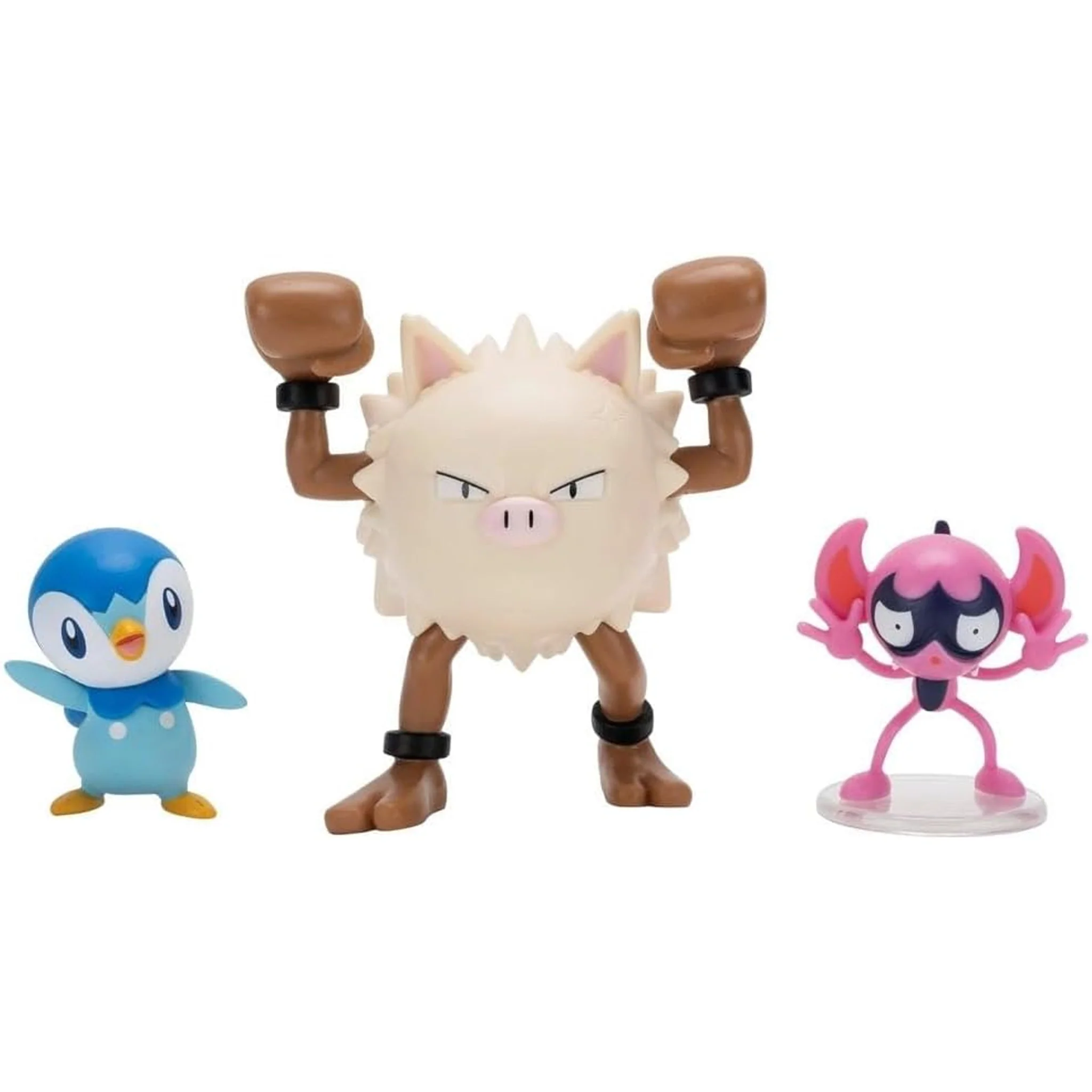 Pokemon Battle Figure Set - Piplup, Primeape & Impidimp - Image 2