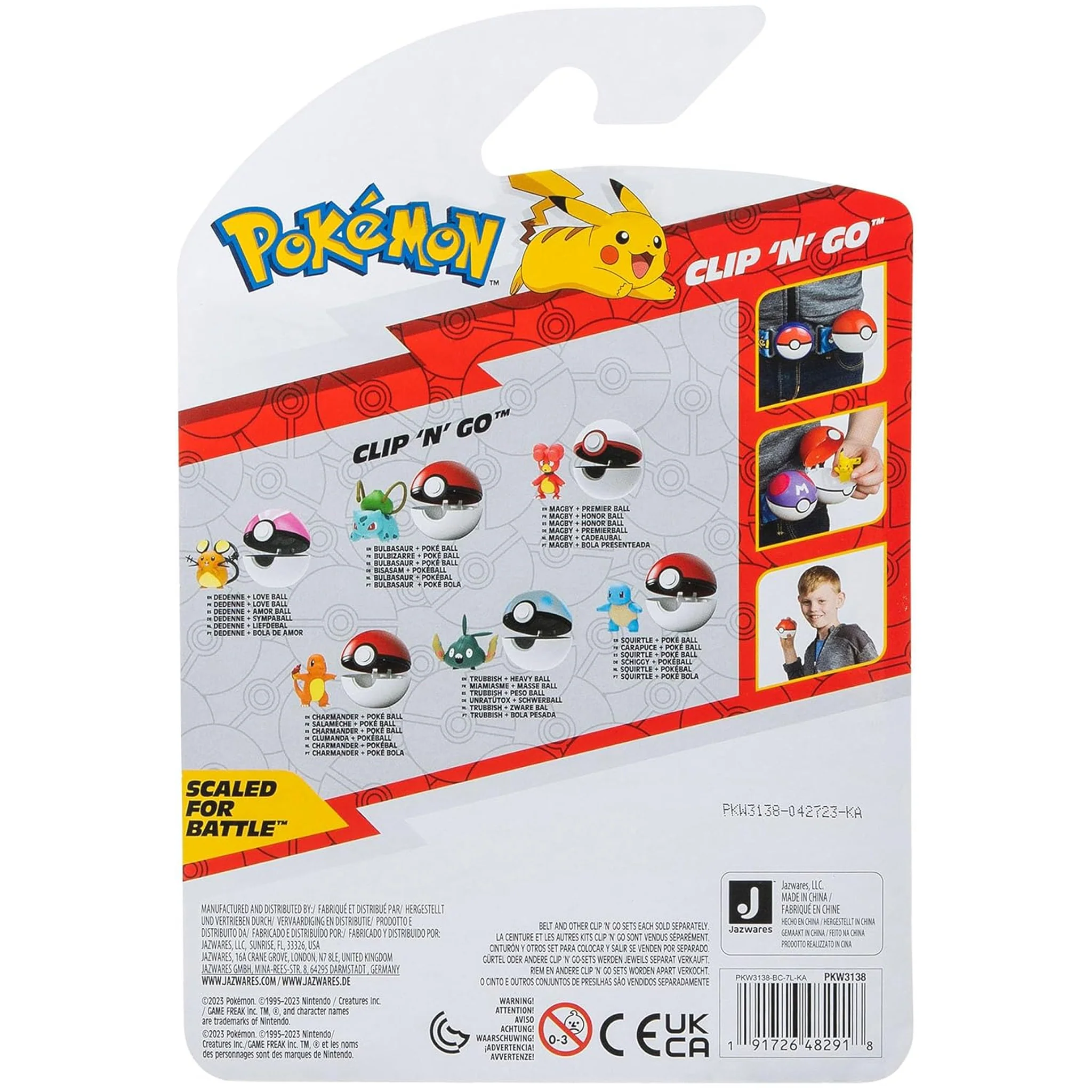 Pokemon Clip And Go Dedenne - Image 6