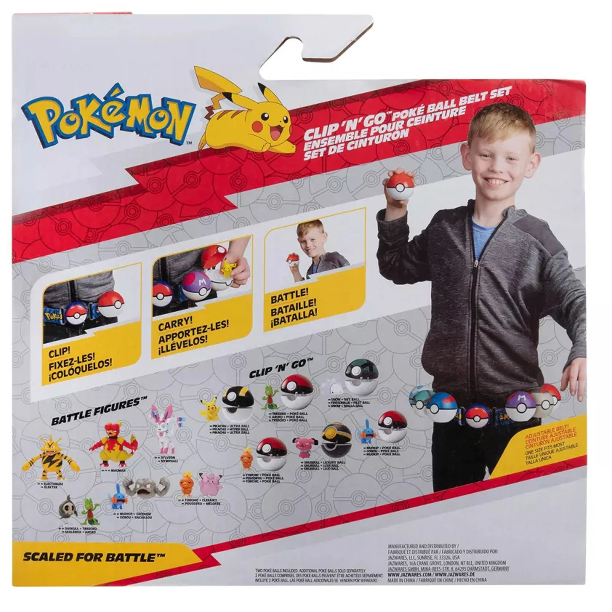 Pokemon Clip n Go Pokeball Belt Set - Machamp - Image 3