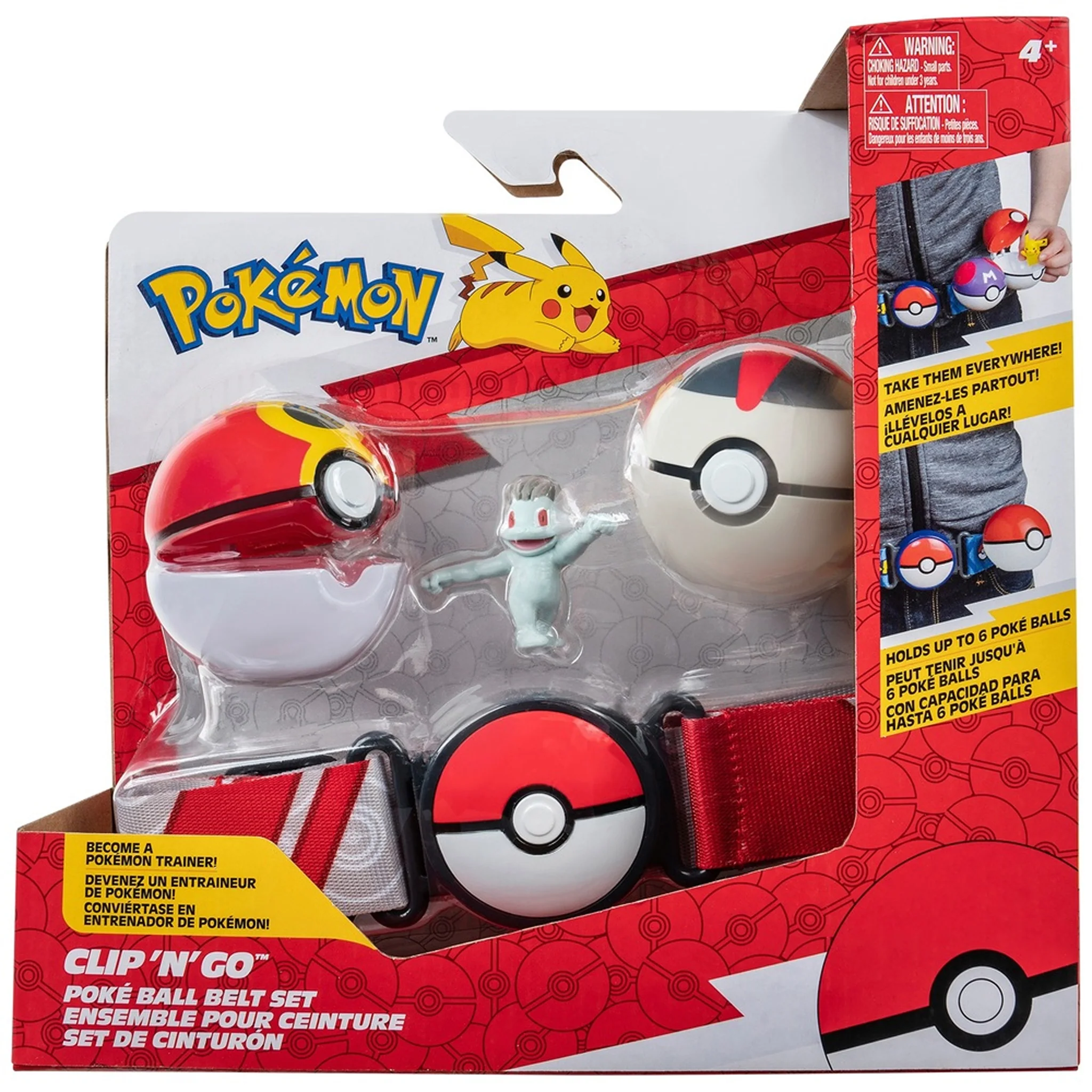 Pokemon Clip n Go Pokeball Belt Set - Machamp - Image 4