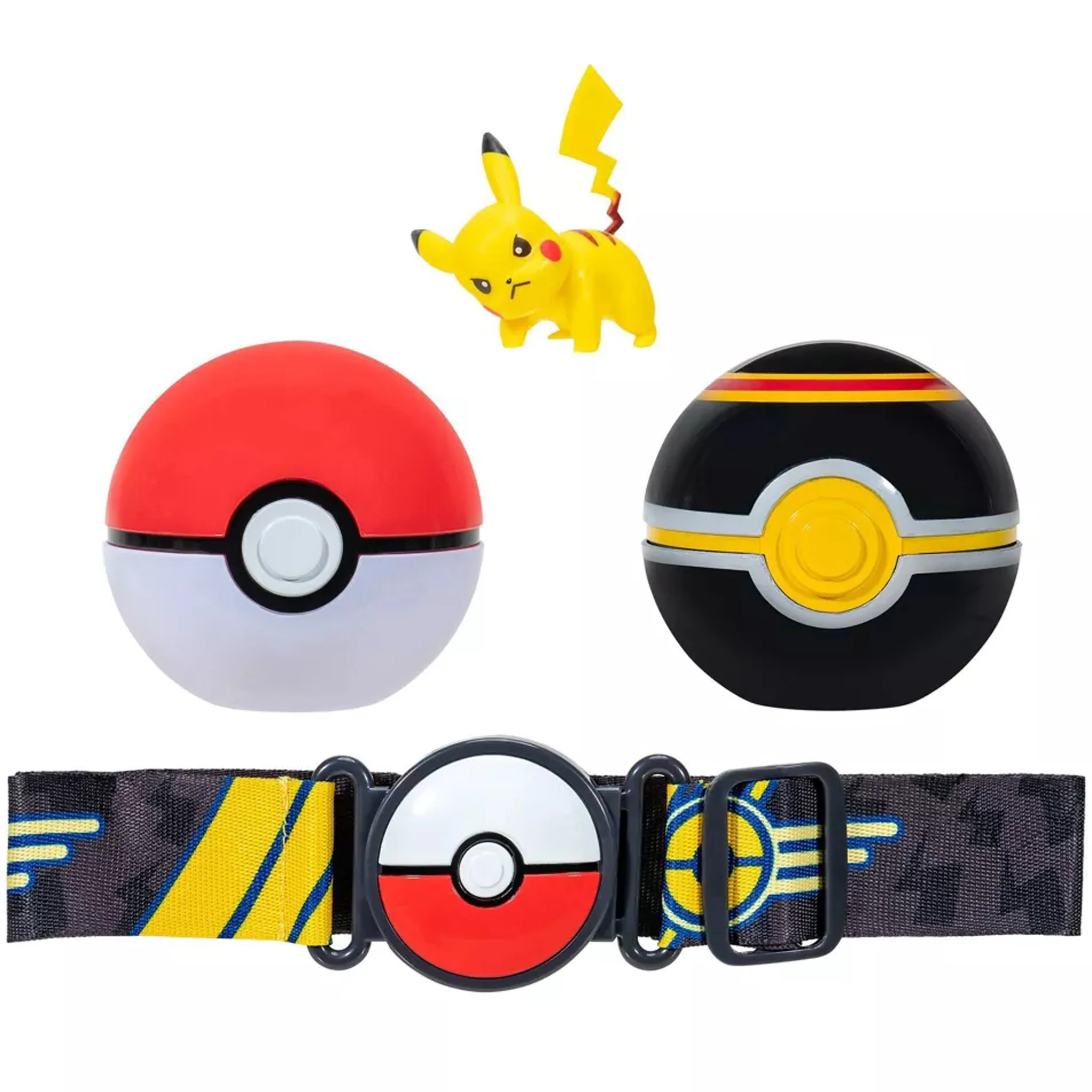 Pokemon Clip'n'Go Pokeball Belt Set - Pikachu Battling - Image 2