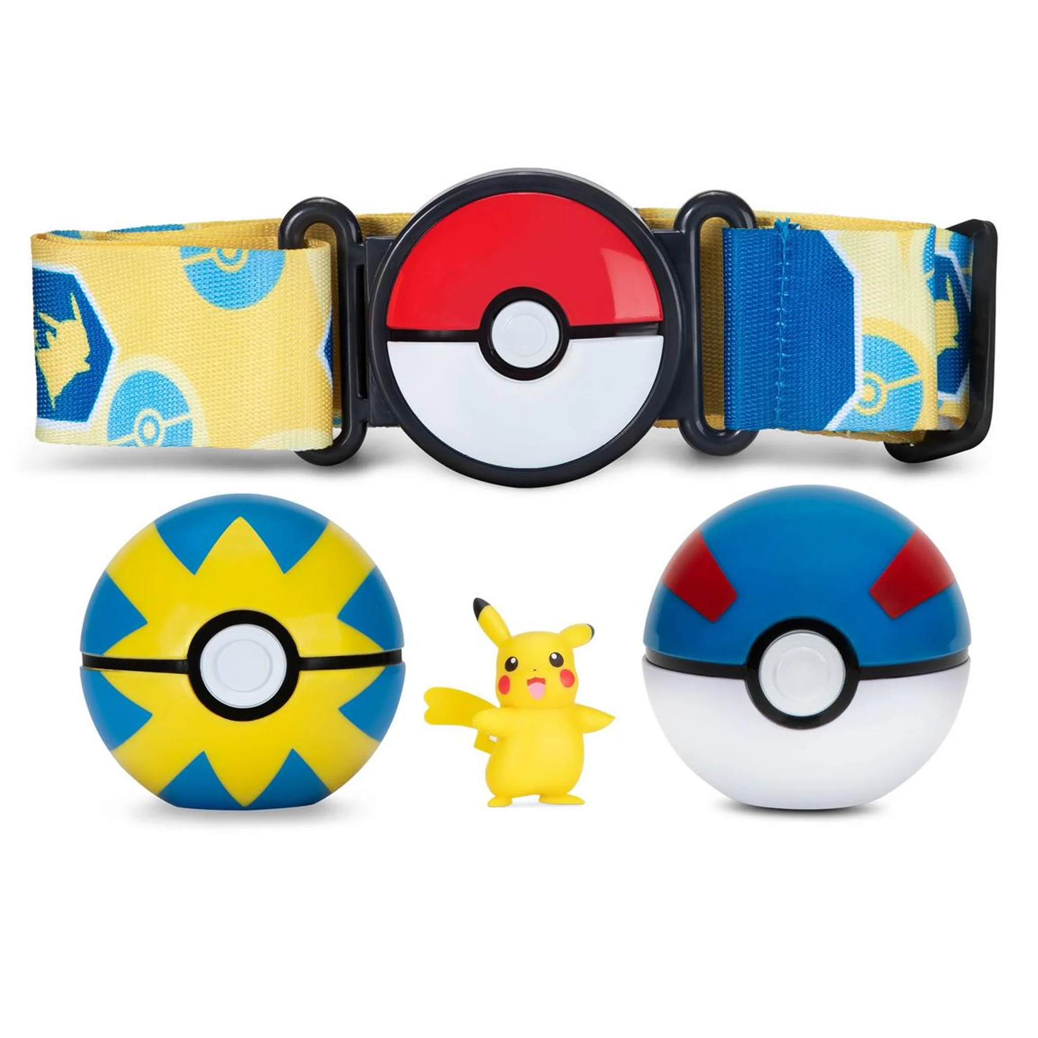 Pokemon Clip'n'Go Pokeball Belt Set - Pikachu Female - Image 2