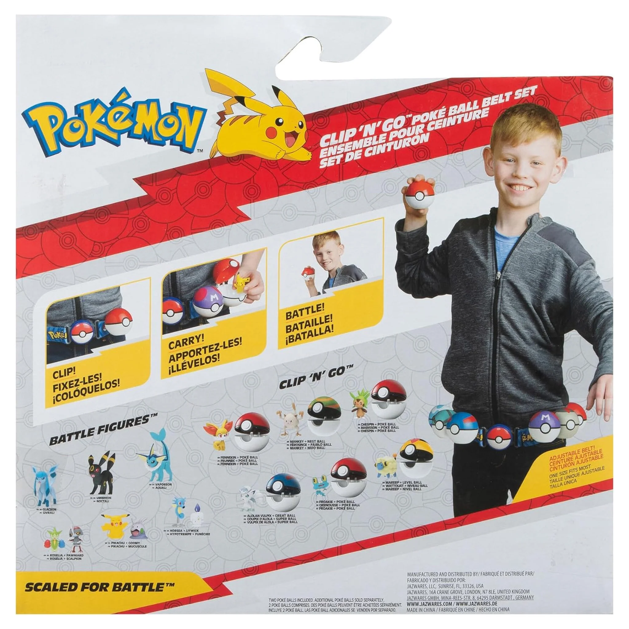 Pokemon Clip'n'Go Pokeball Belt Set - Squirtle - Image 7