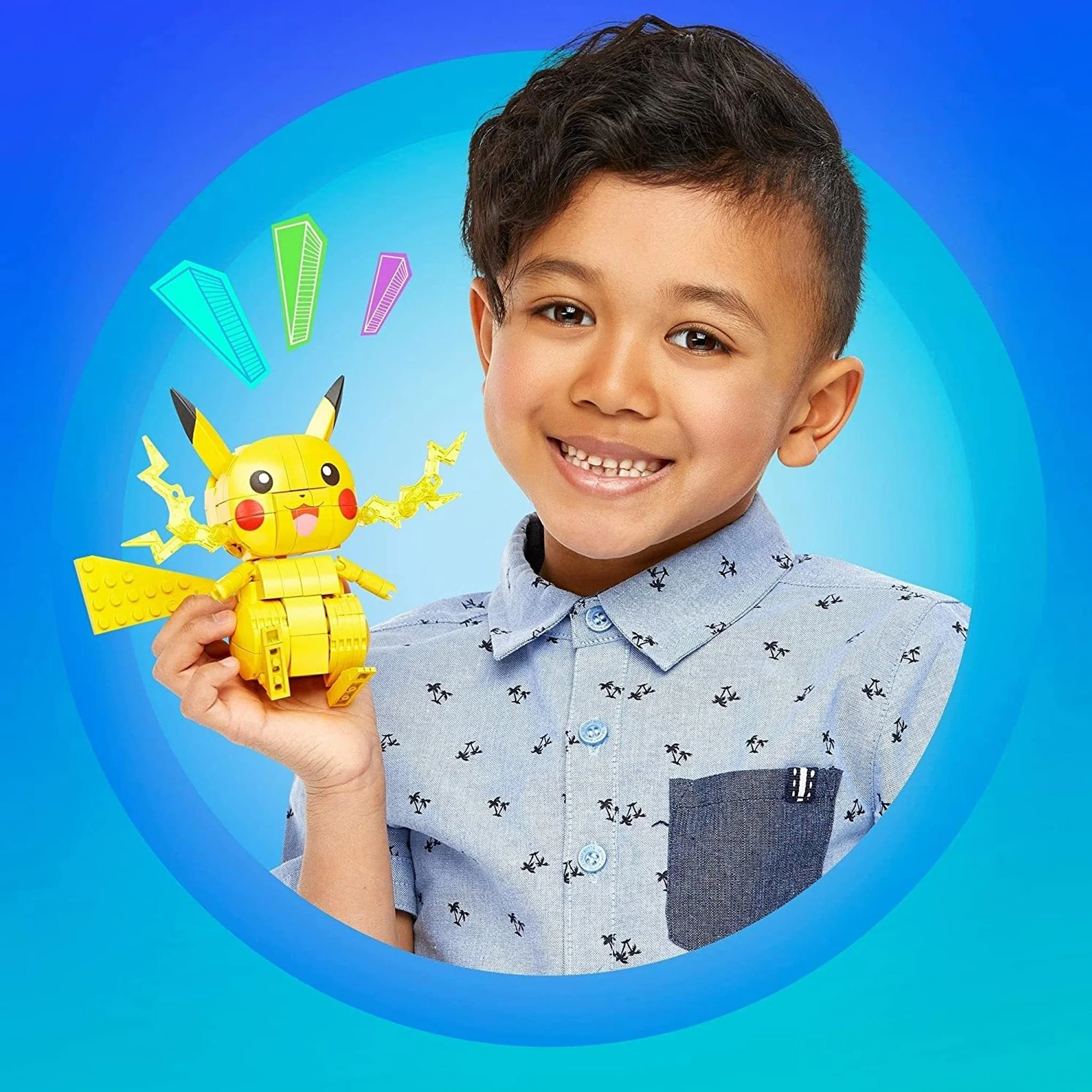 Pokemon Mega Construx Pokemon Build & Show Pikachu - Image 5