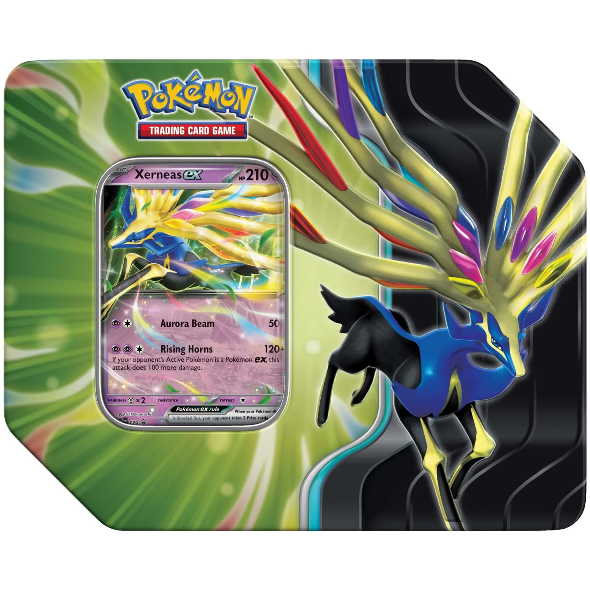 Pokemon TCG Azure Legends Tin - Xerneas Ex