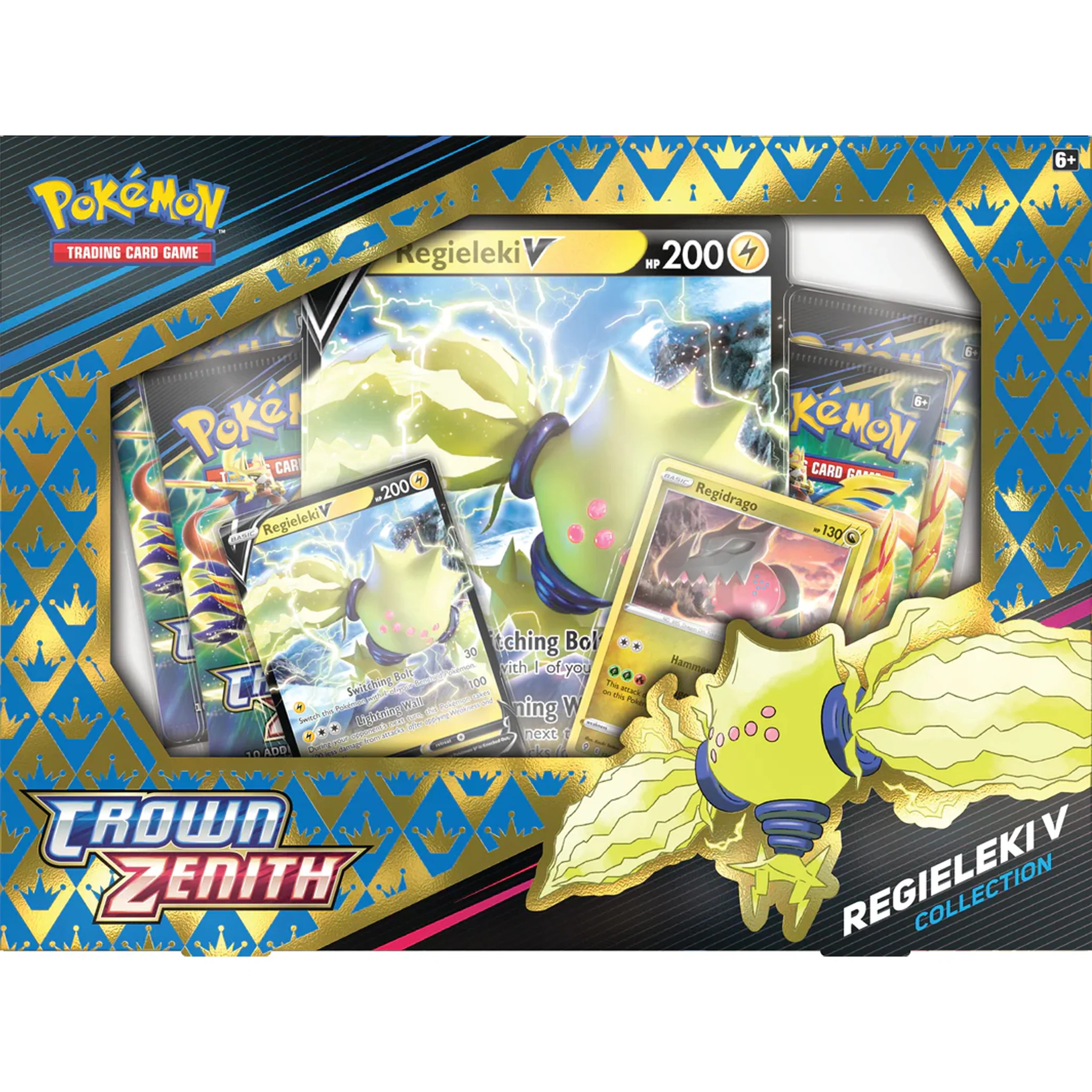Pokemon TCG Crown Zenith - Regieleki V Box - Image 2